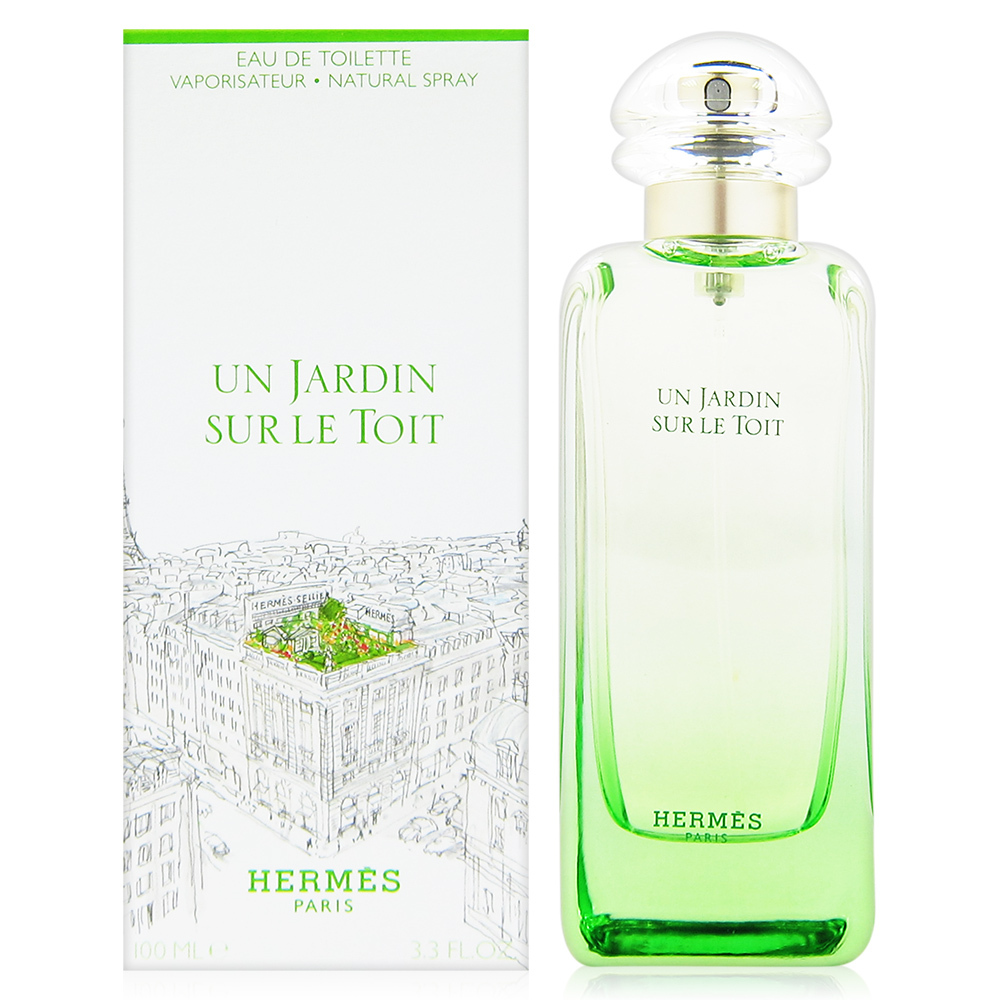 [即期優惠] Hermes 愛馬仕 Jardin Sur Le Toit 屋頂上的花園中性淡香水 EDT 100ml 效期至2027.12