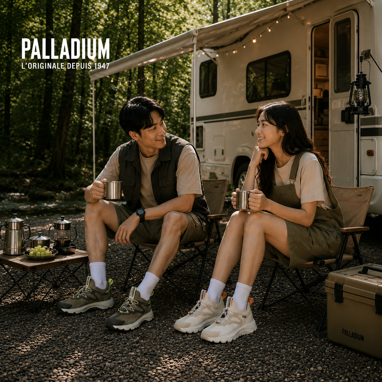 PALLADIUM 休閒鞋 THUNDER LO S 沙色 再生 潮流 機能鞋 女 99164-280
