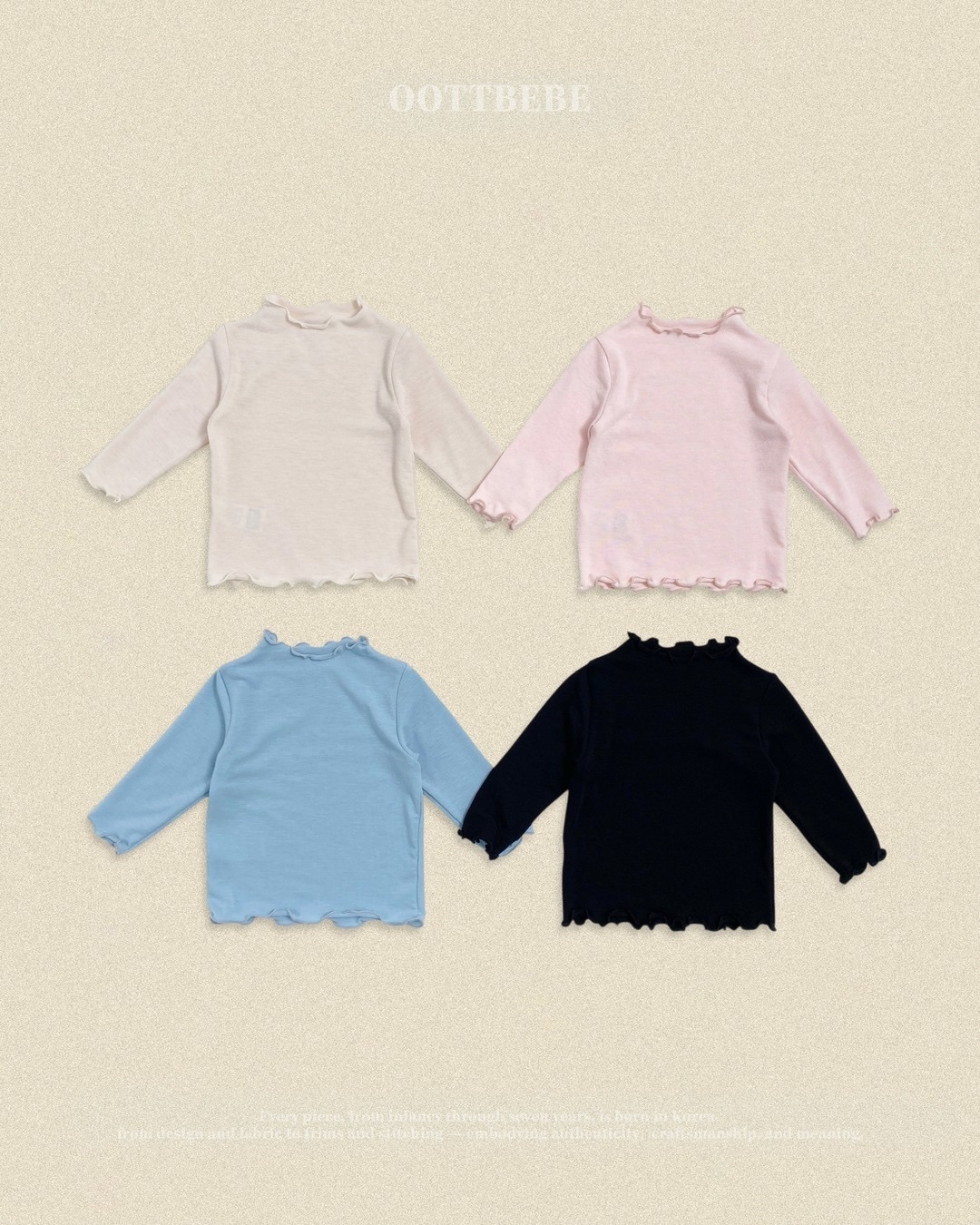OOTT BEBE Soft Pastel Tee