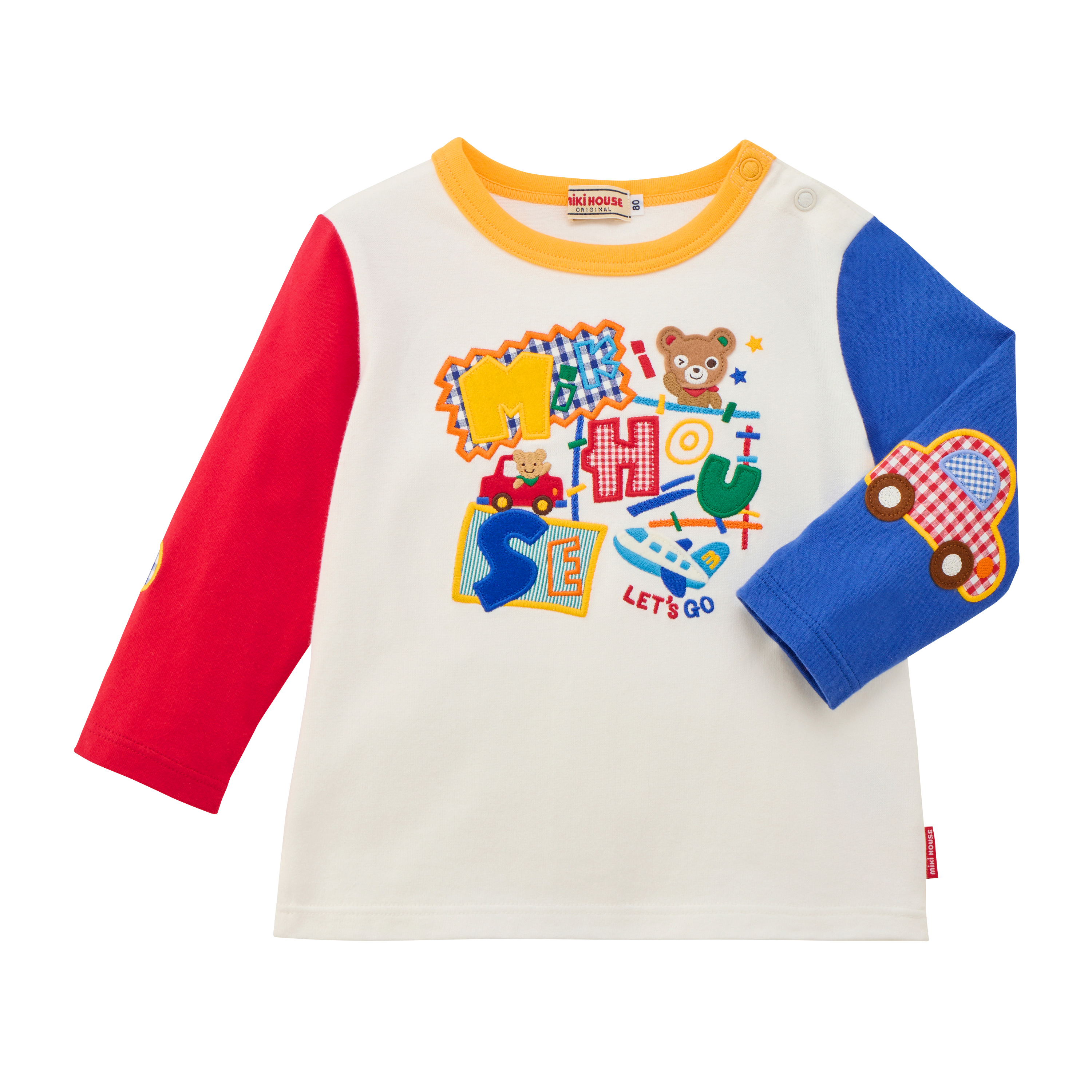 普奇熊汽車長袖T恤-多色