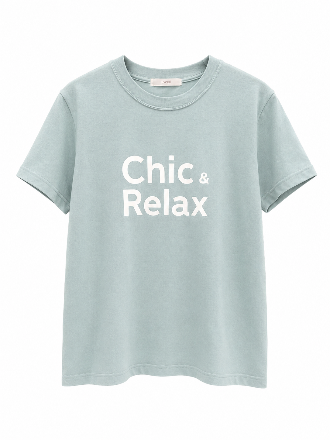 Chic&Relax字母棉T-shirt