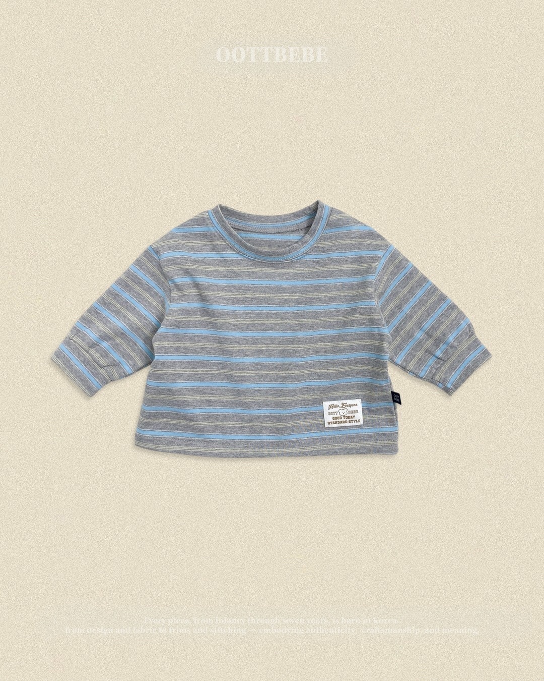 OOTT BEBE Classic Stripe Tee（With Mom）