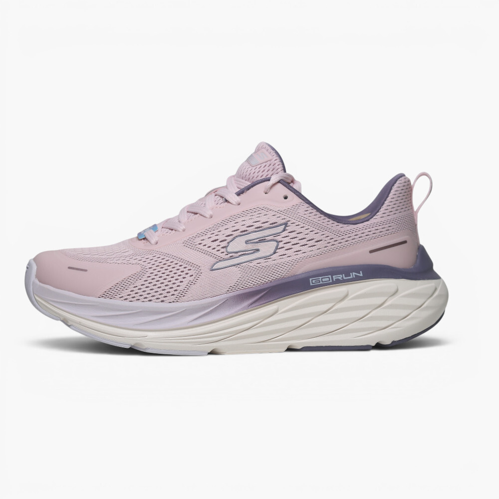 SKECHERS 慢跑鞋 GO RUN MAX CUSHIONING 粉紫色 緩震 女 129720WPNK