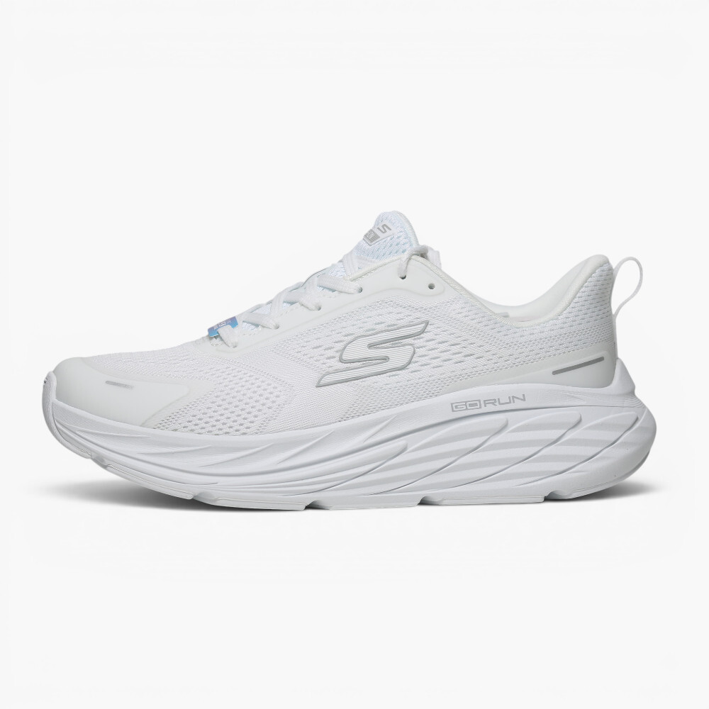 SKECHERS 慢跑鞋 GO RUN MAX CUSHIONING 全白 緩震 女 129720WWHT