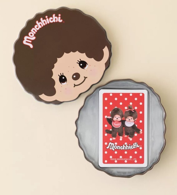 【預購】Monchhichi 蒙奇奇 鐵盒 撲克牌 紙牌