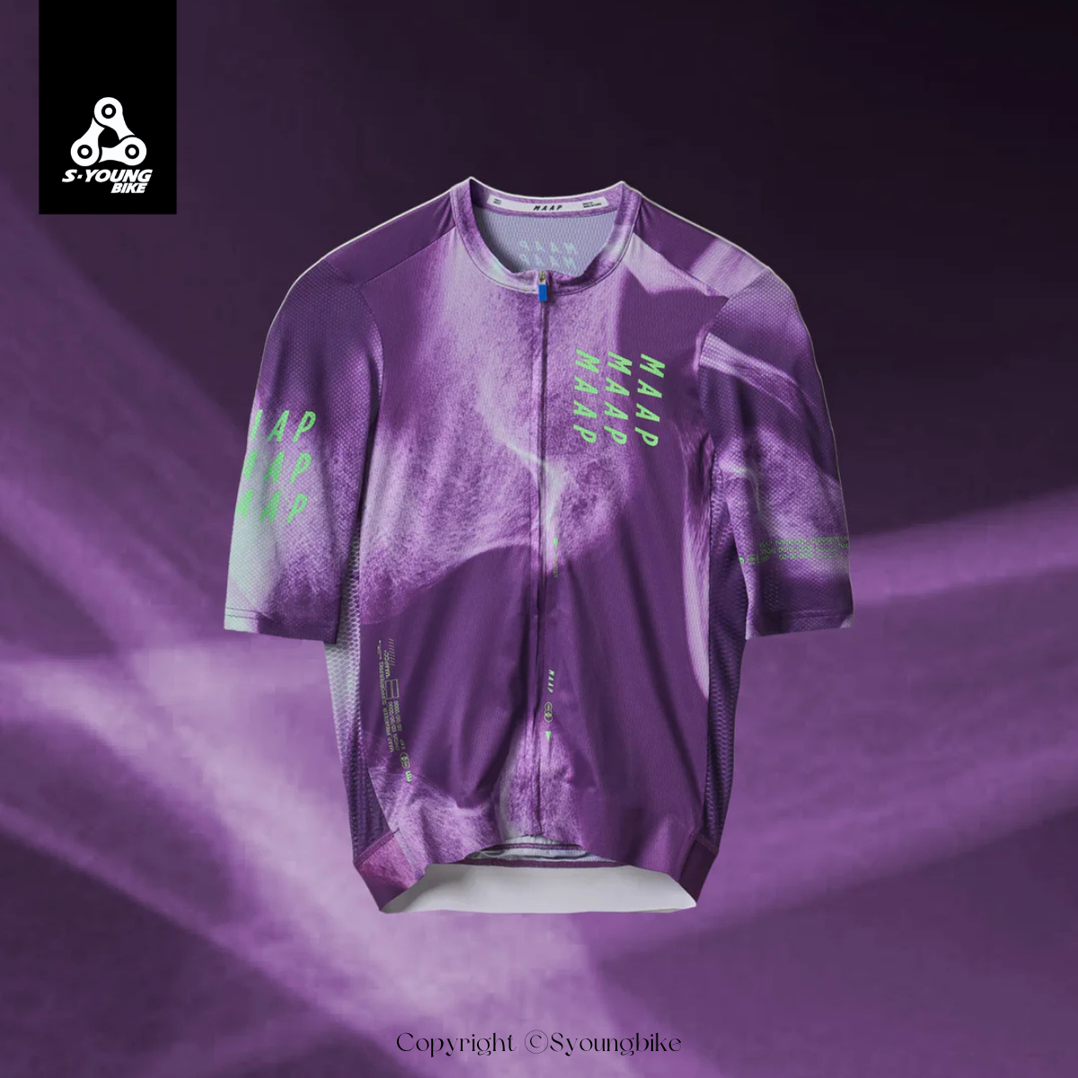 【MAAP】Privateer Russel Finsterwald Pro Air Jersey 3.0 男性短袖車衣 / Nebula