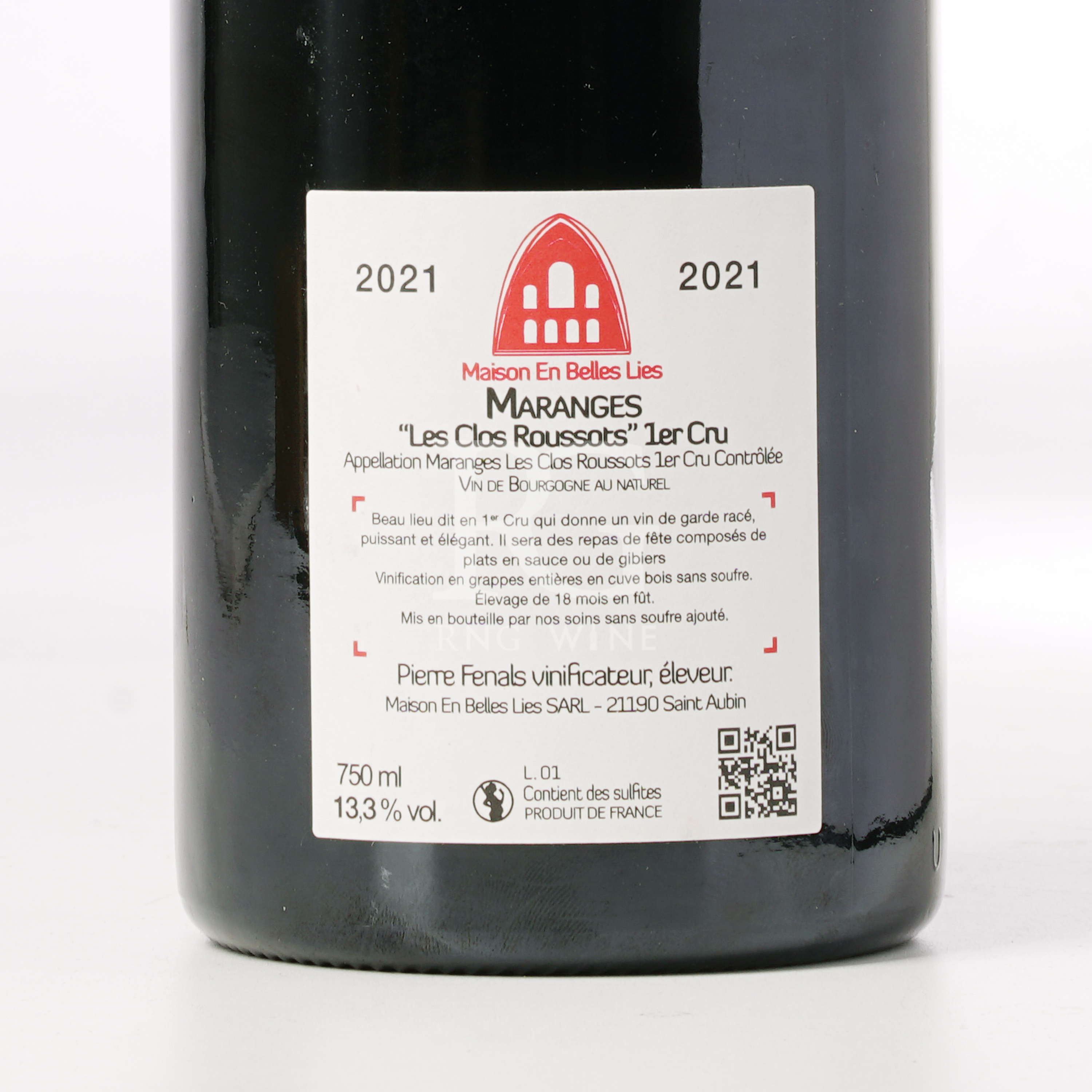Maison En Belles Lies Maranges 1er Cru Les Clos Roussots 2021
