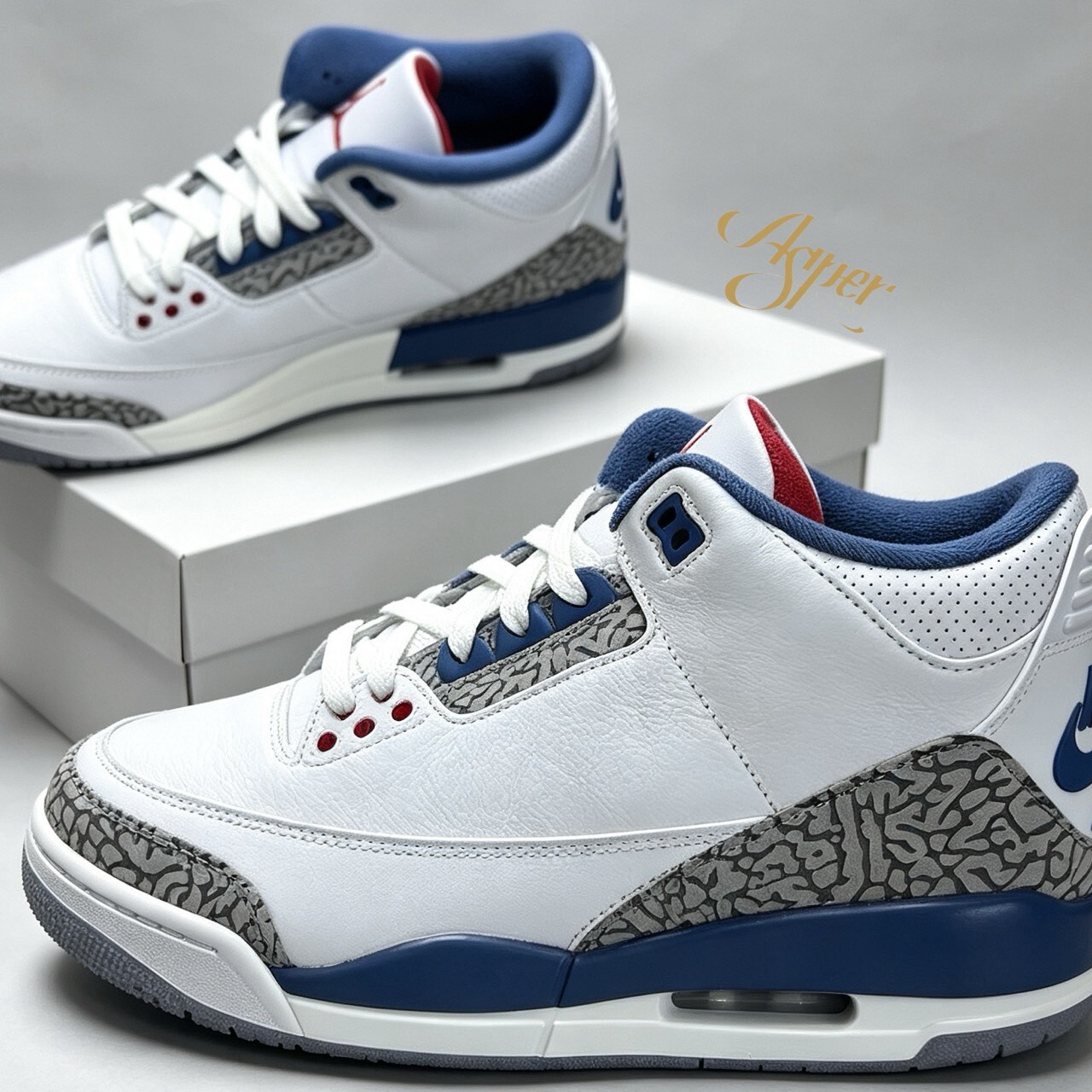 Jordan 3 Retro ''True Blue (2026)'' 藍白 爆裂紋  IF4396-104 VII