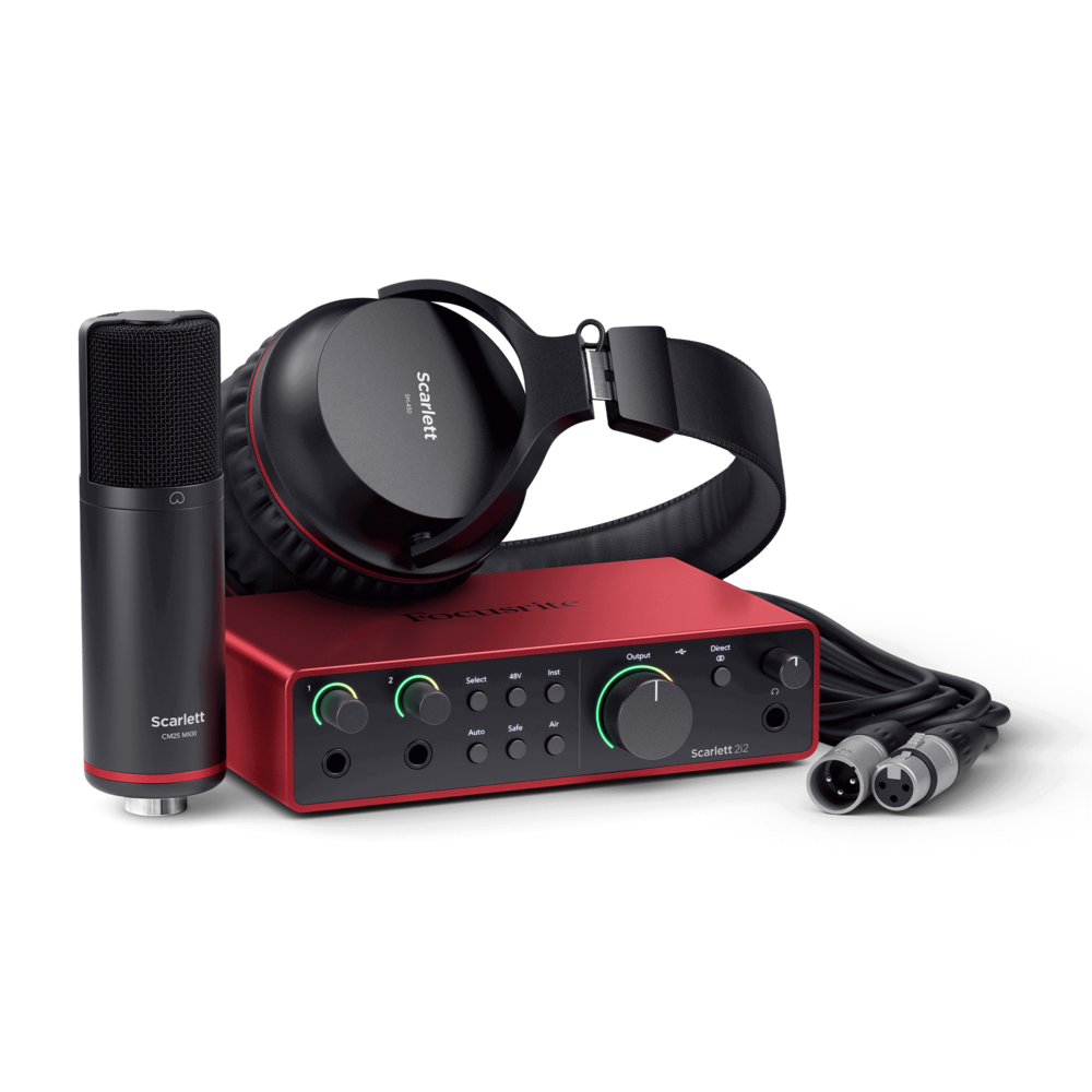 Focusrite Scarlett 2i2 Studio 4 Gen