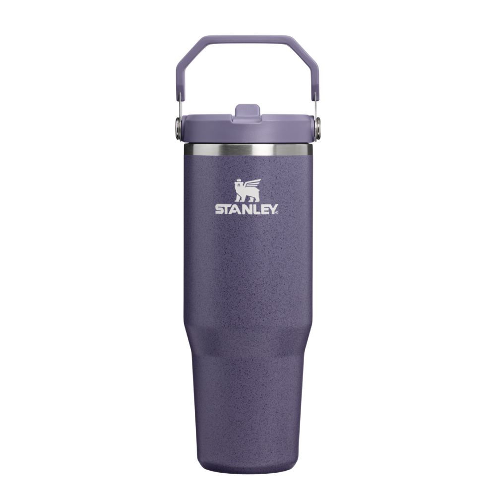 STANLEY 經典系列 IceFlow 手提吸管杯2.0 0.88L / 月岩紫