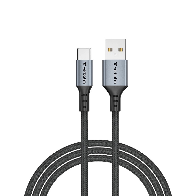 Verbatim USB-A to USB-C 18W Sync & Charge Cable (SCC2-AC) 120cm