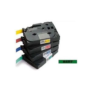 BROTHER TZe-741 18mm x 8M 標籤帶 (BLACK ON GREEN) 128028046
