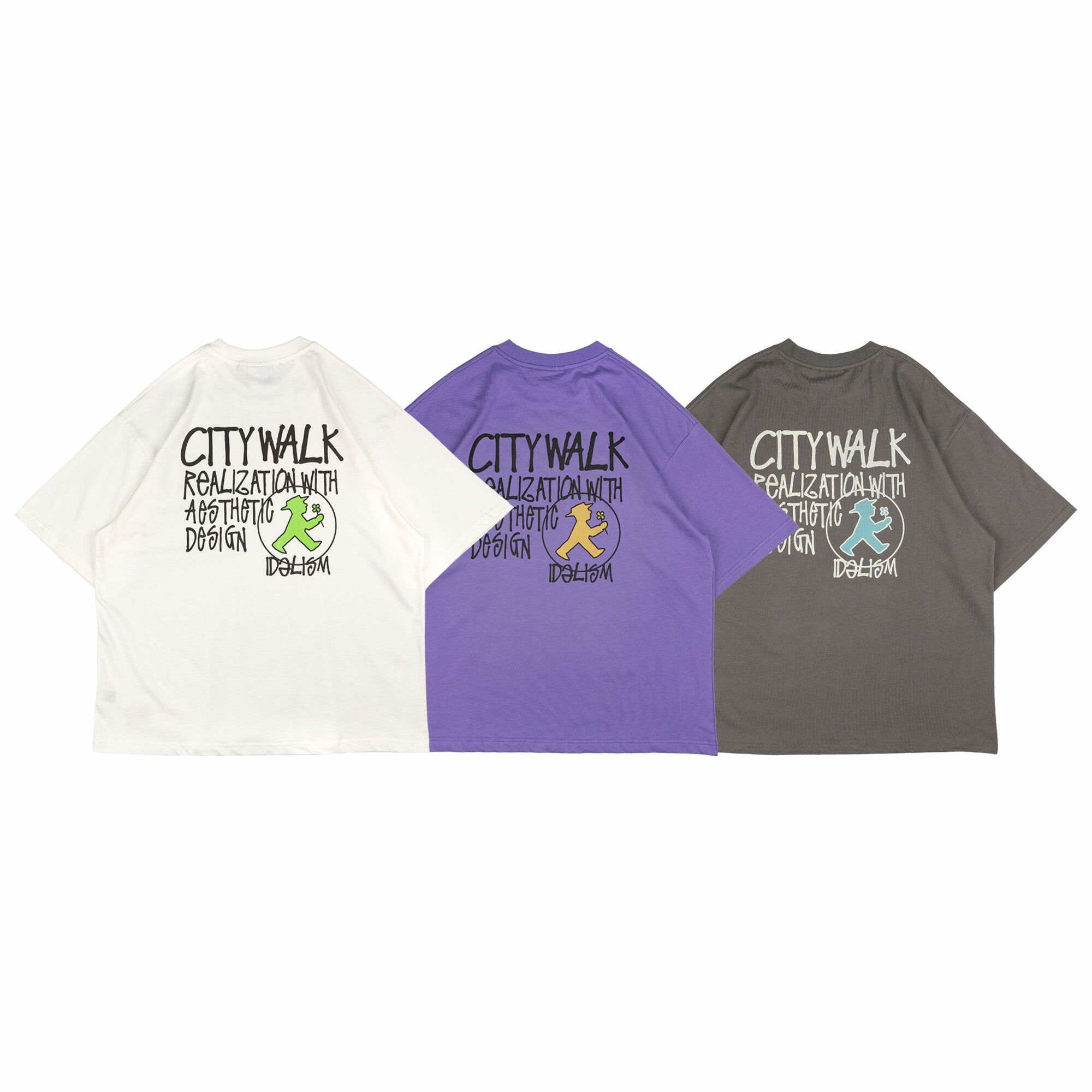 IDE City Walk Tee/小人物短Tee