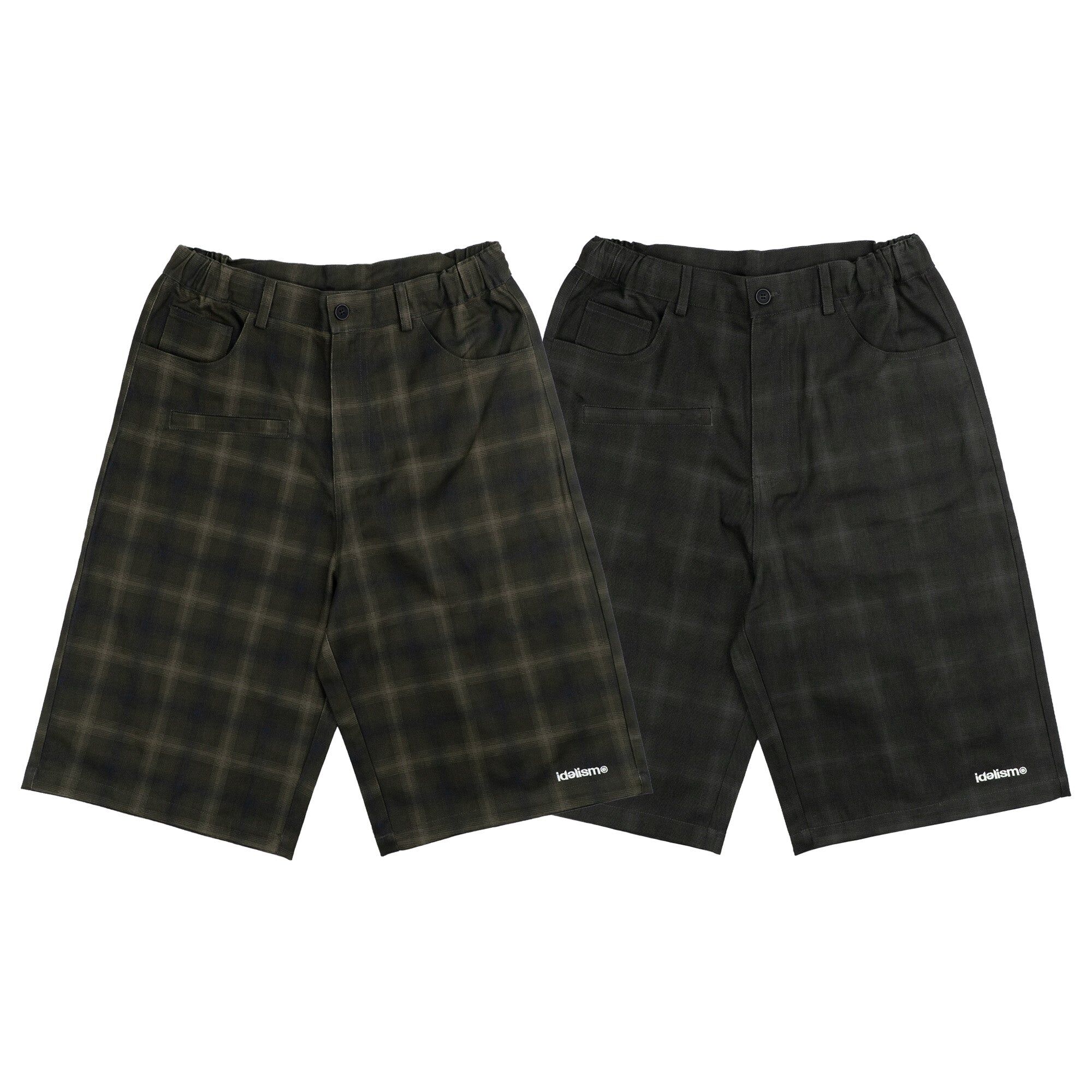 IDE Check Jorts/格紋短褲