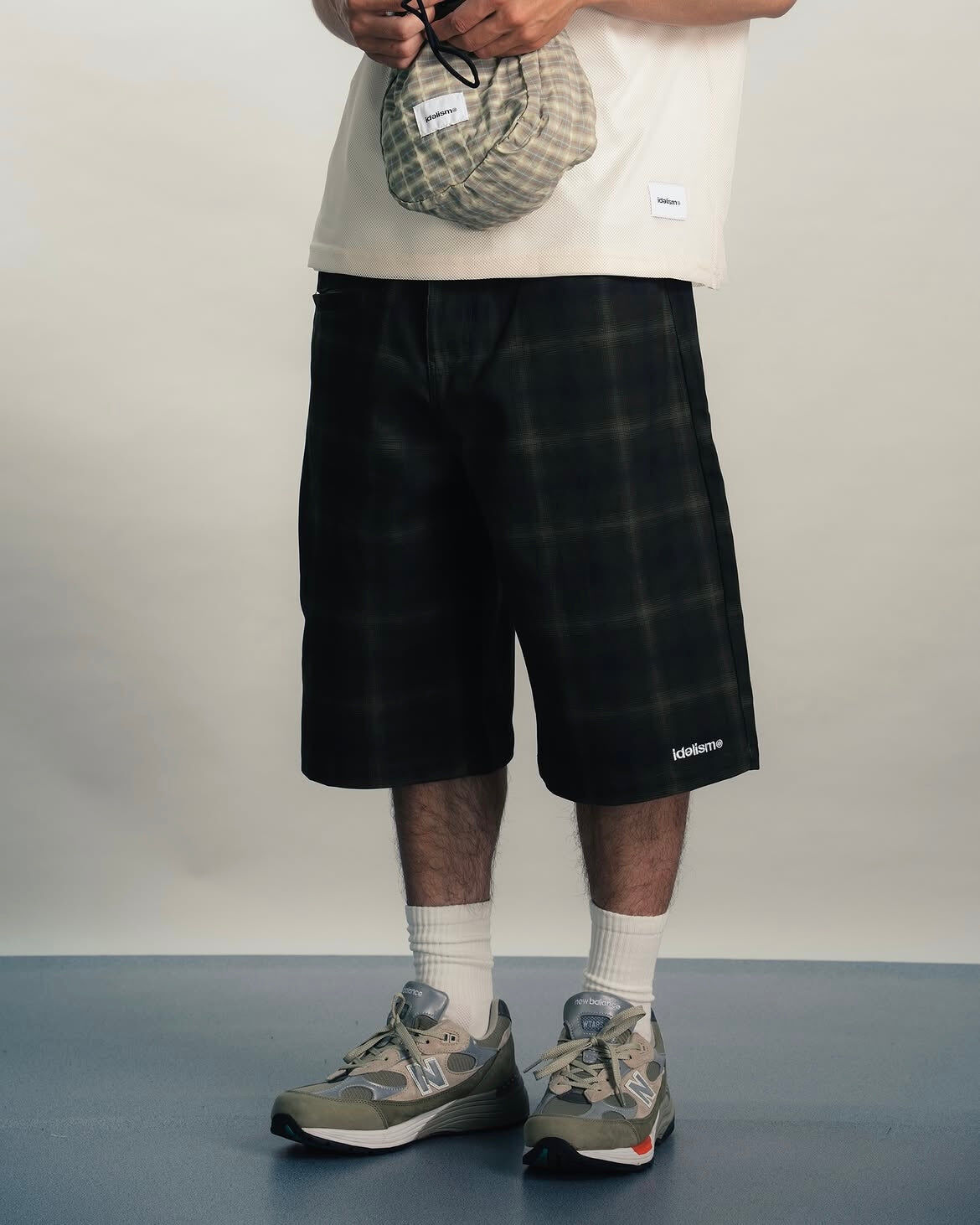IDE Check Jorts/格紋短褲