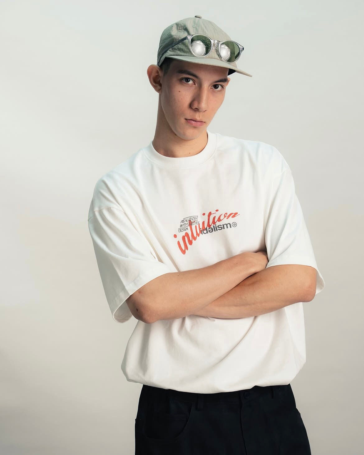 IDE Crow Wash Tee/烏鴉水洗短Tee