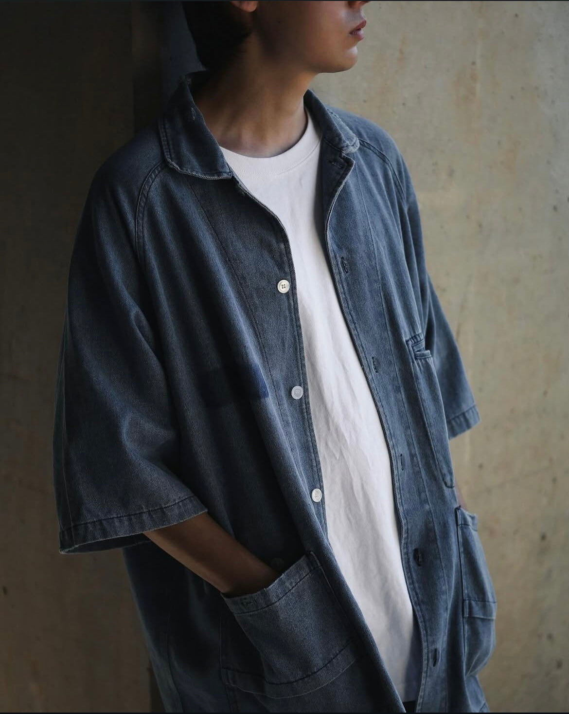IDE Denim Work Shirt