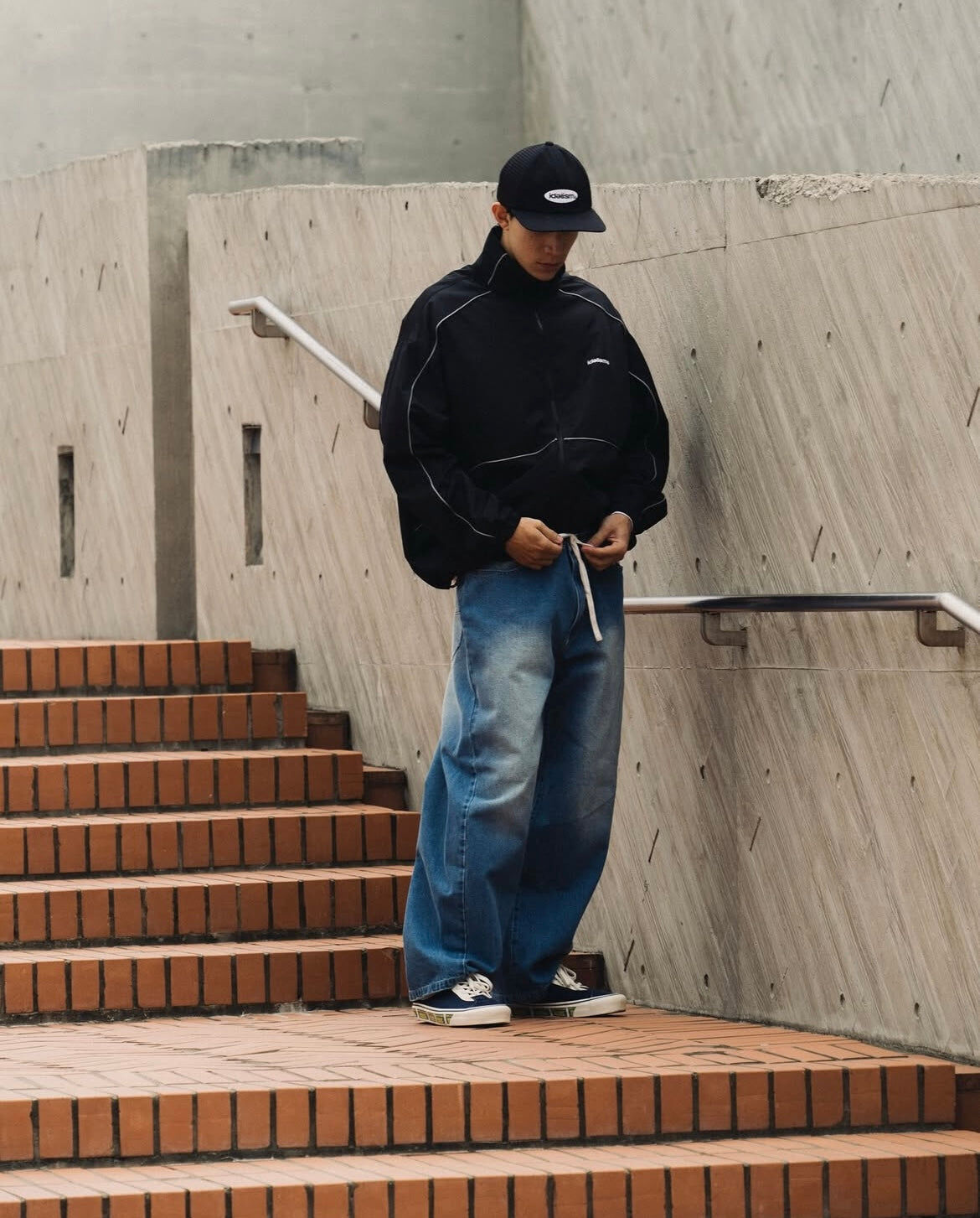 IDE Curve Pants/弧形牛仔褲