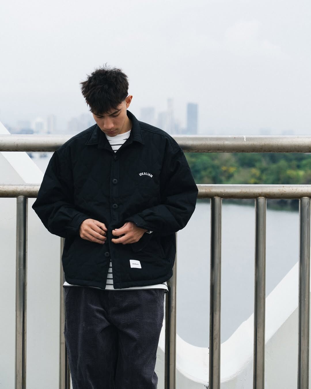 IDE Quilted Shirt Jacket/襯衫外套