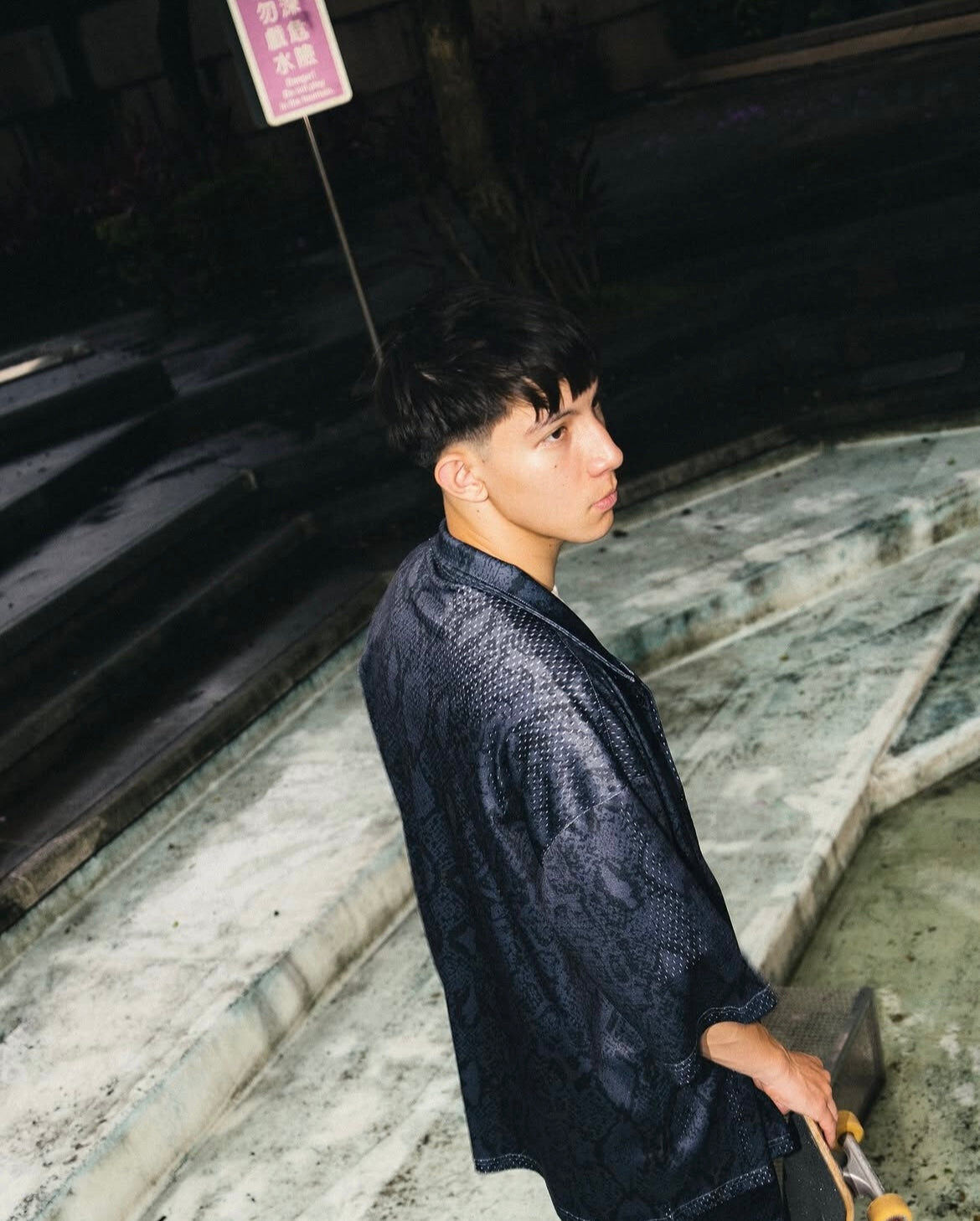 IDE Skin Shirt/蛇紋襯衫