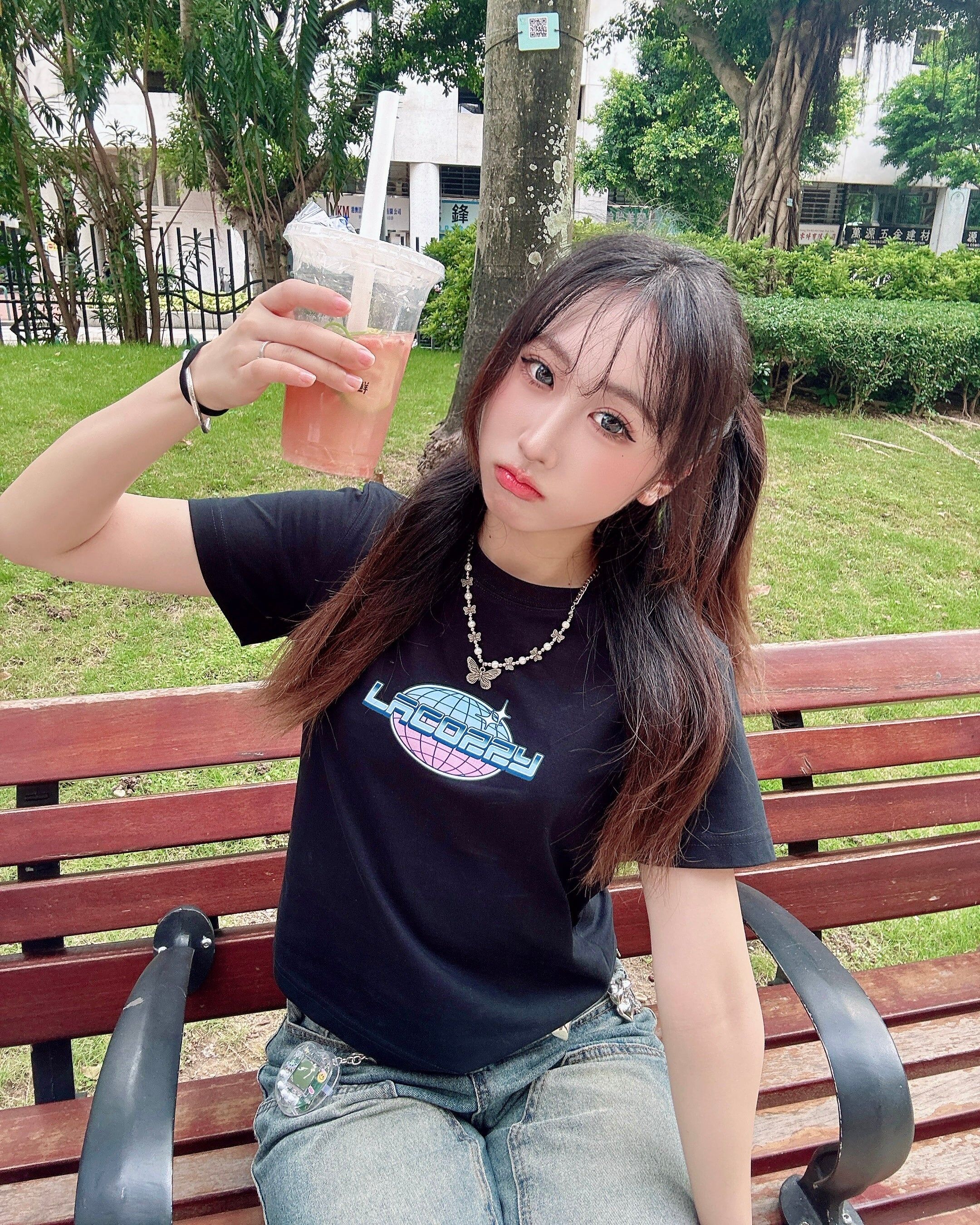 LACOZZY Planet Logo Tee(女款短Tee)