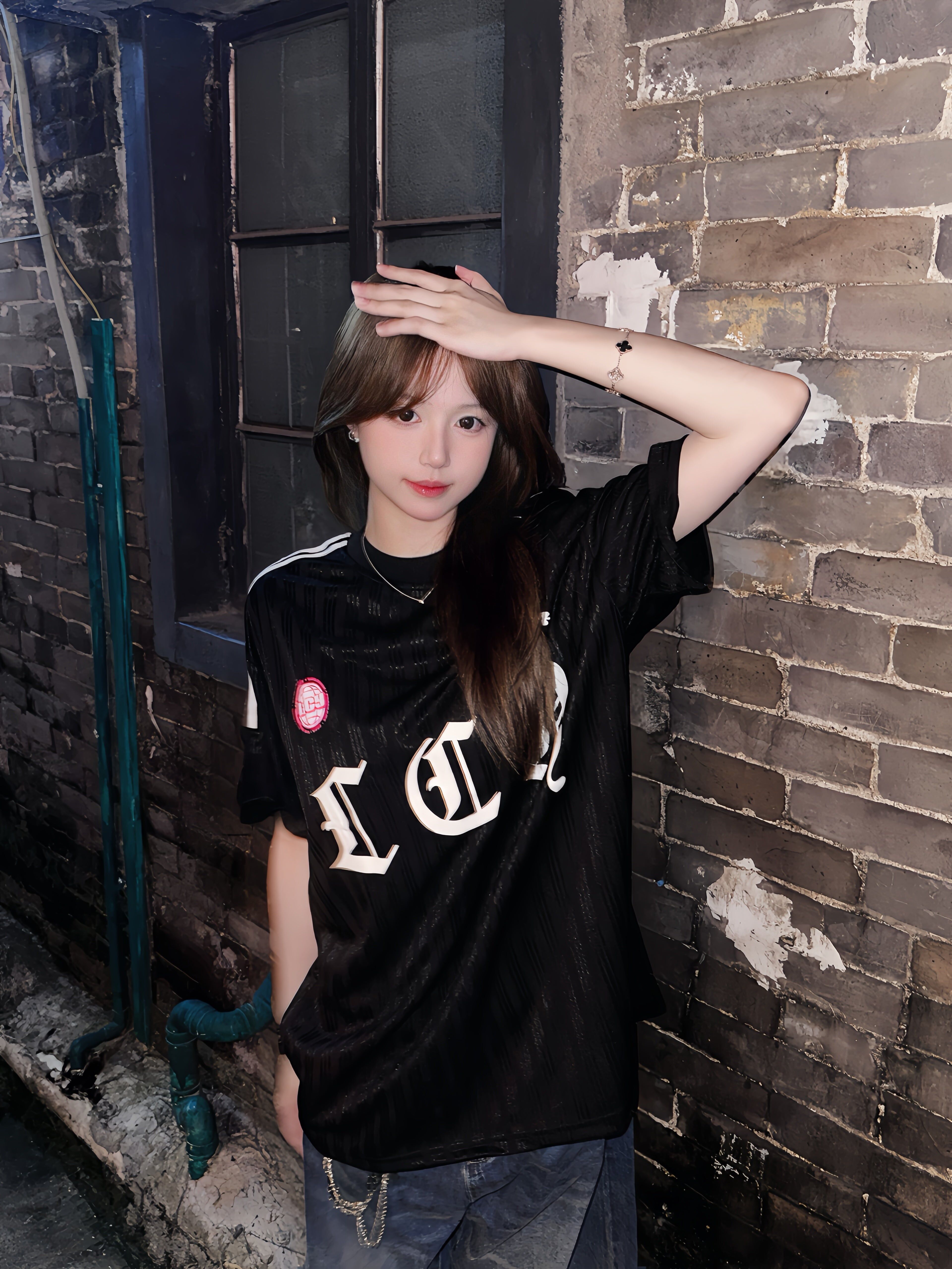Lacozzy Heart Striped Jersey