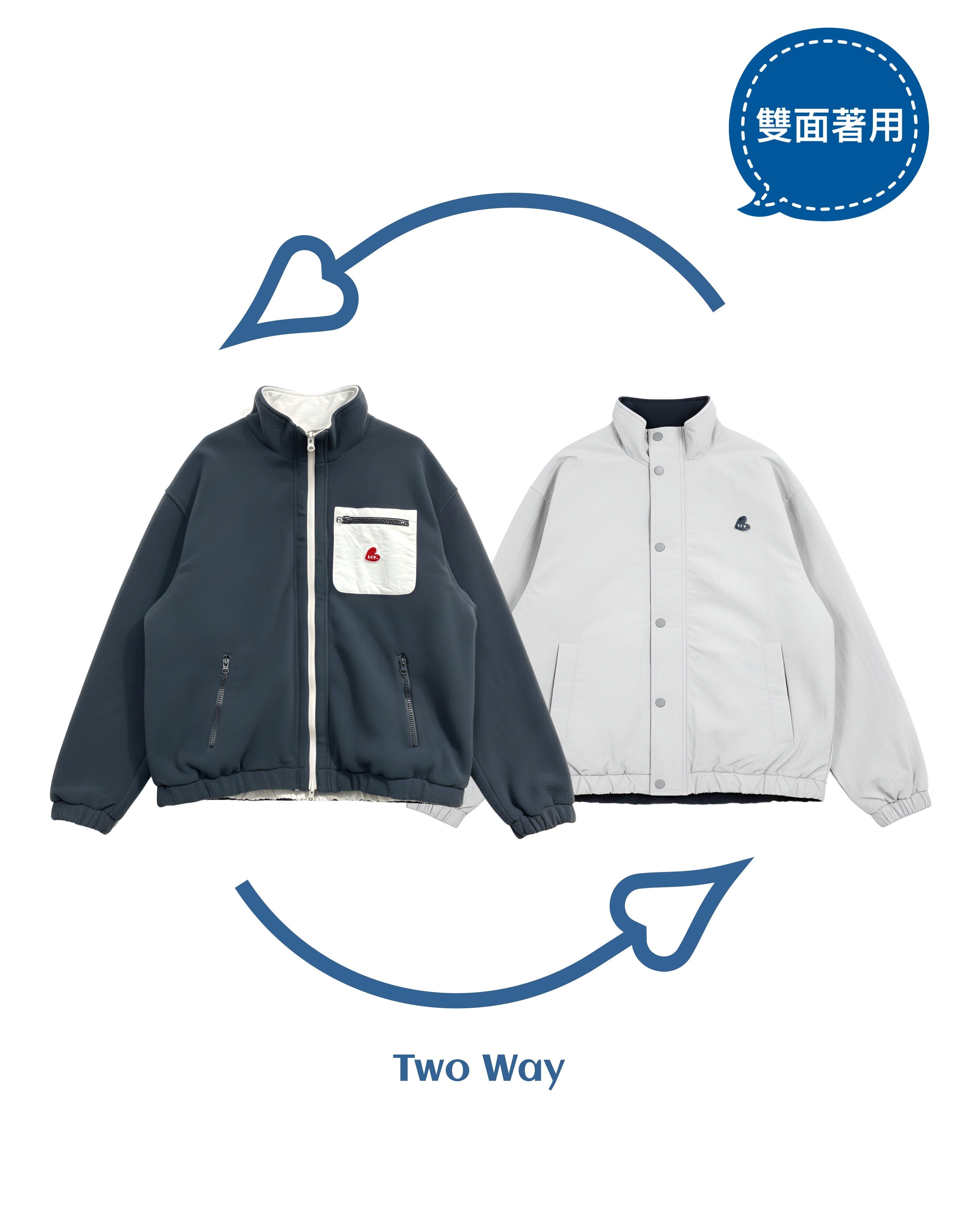 Lacozzy Two-way Fleece Jacket