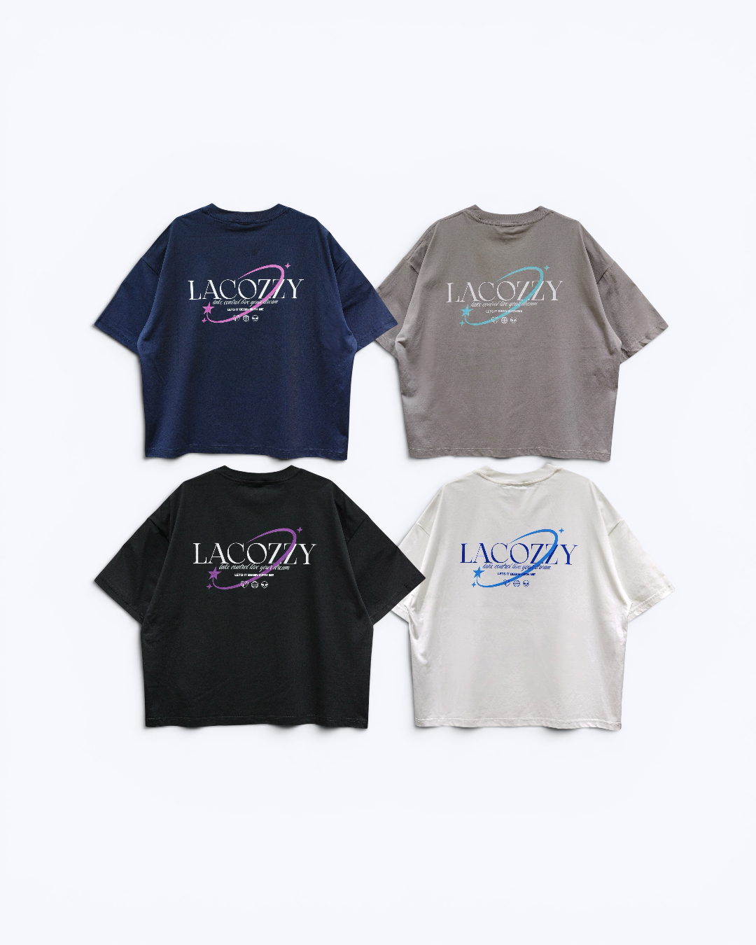 LACOZZY「Dream」Boxy Tee