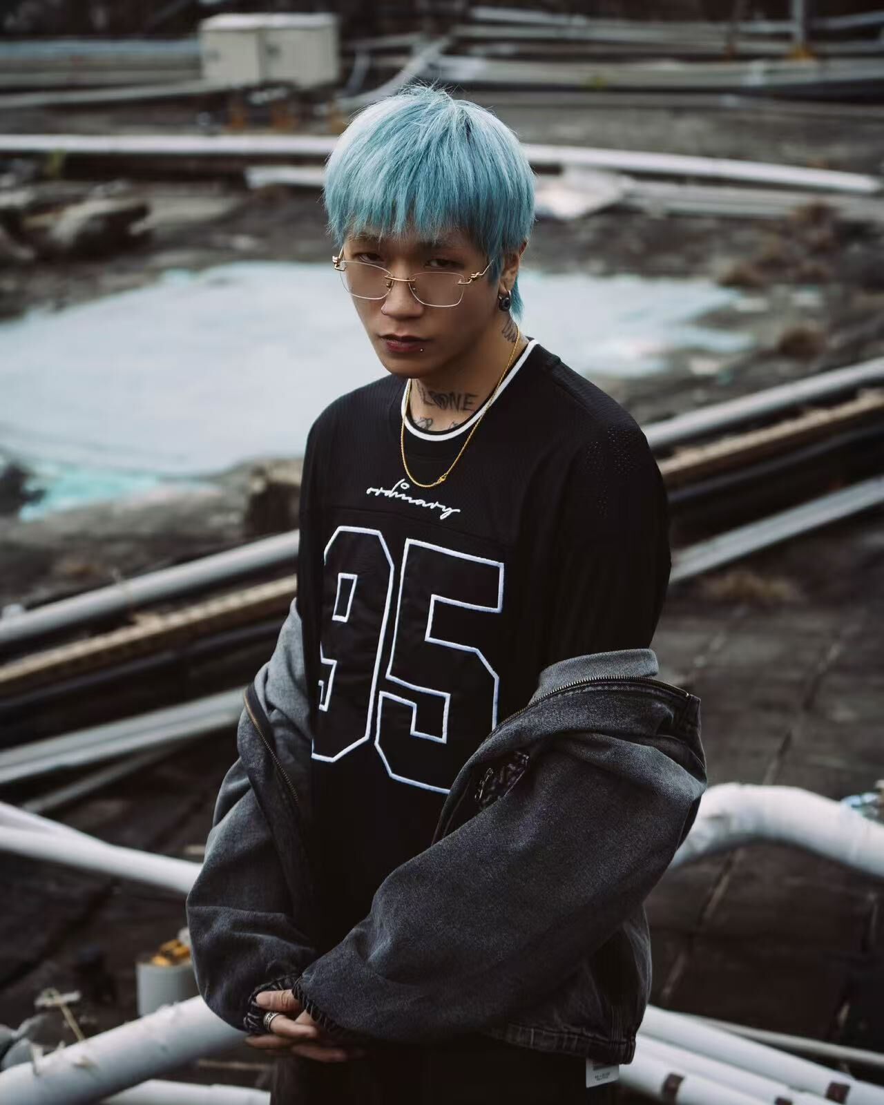 ORDINARY 95貼布網眼球衣