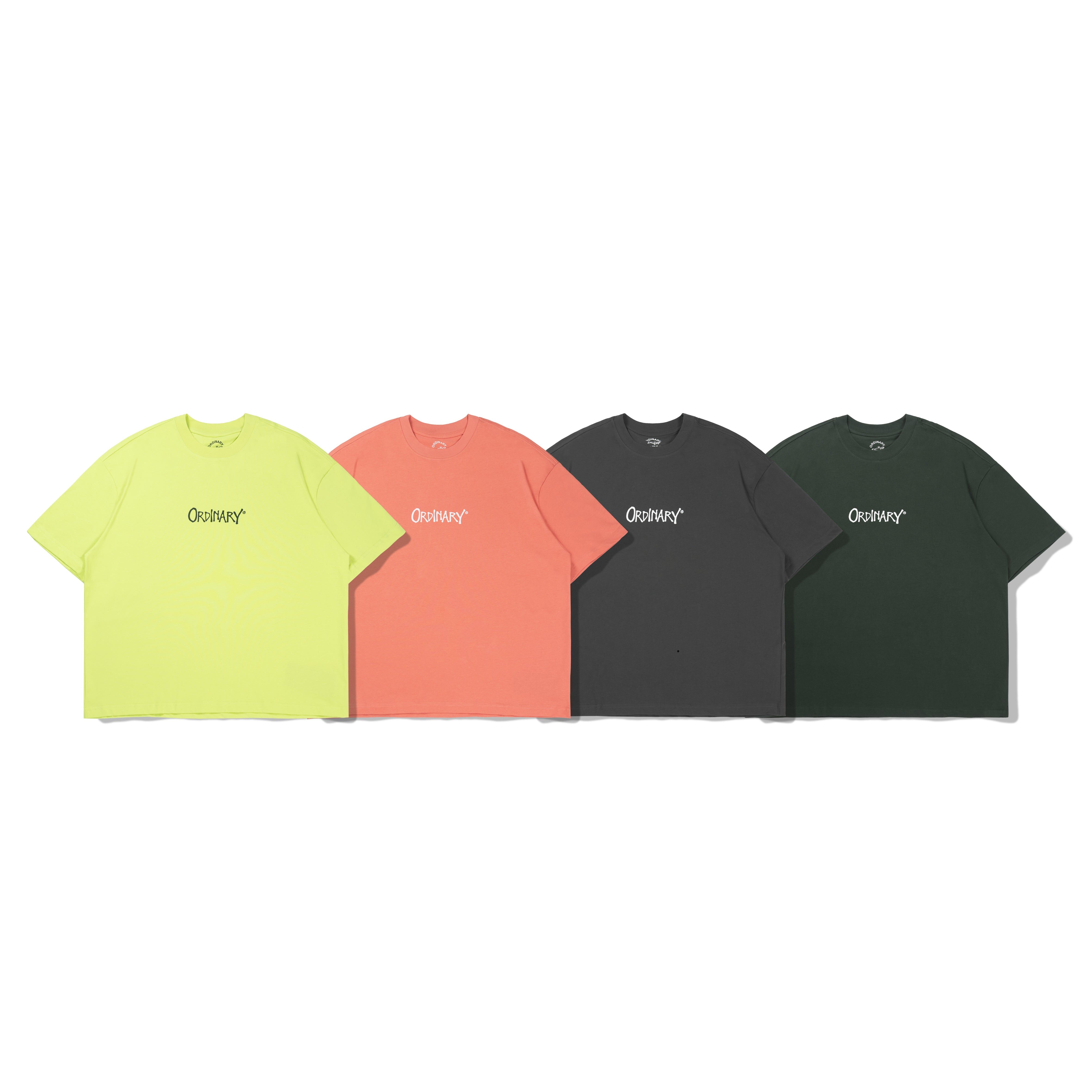 ORDINARY 小LOGO基礎素TEE Vol.2