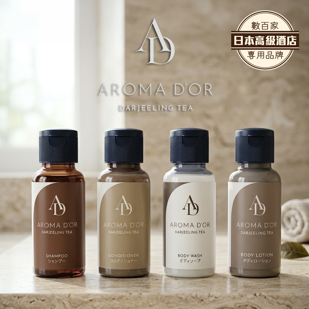 AROMAD'OR — 豐盈泡沫茶香旅行四寶 (A)