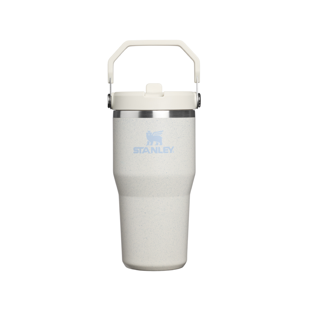 STANLEY 經典系列 IceFlow 手提吸管杯2.0 0.59L / 月岩白