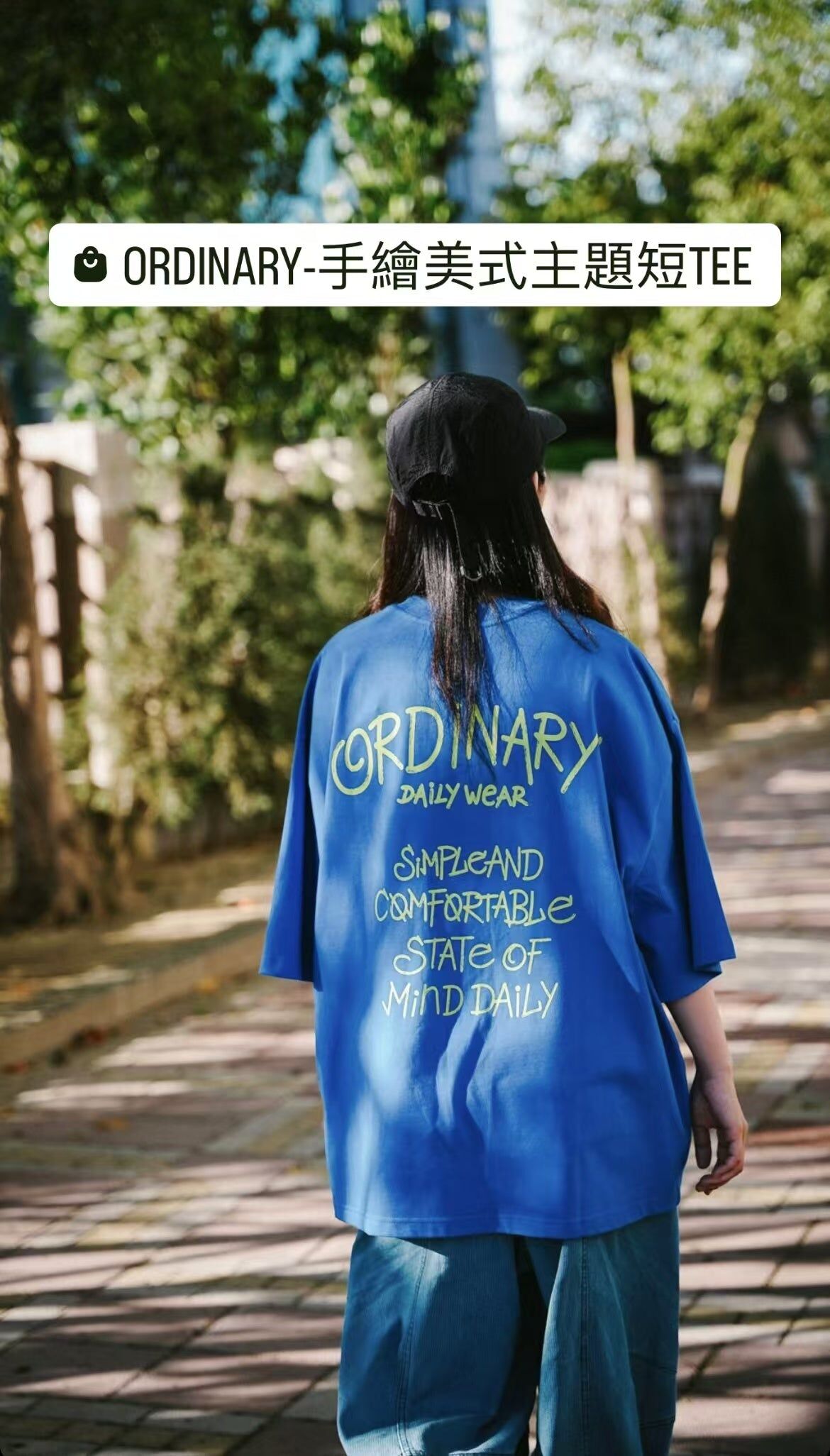 ORDINARY 手繪美式主題短TEE 2.0