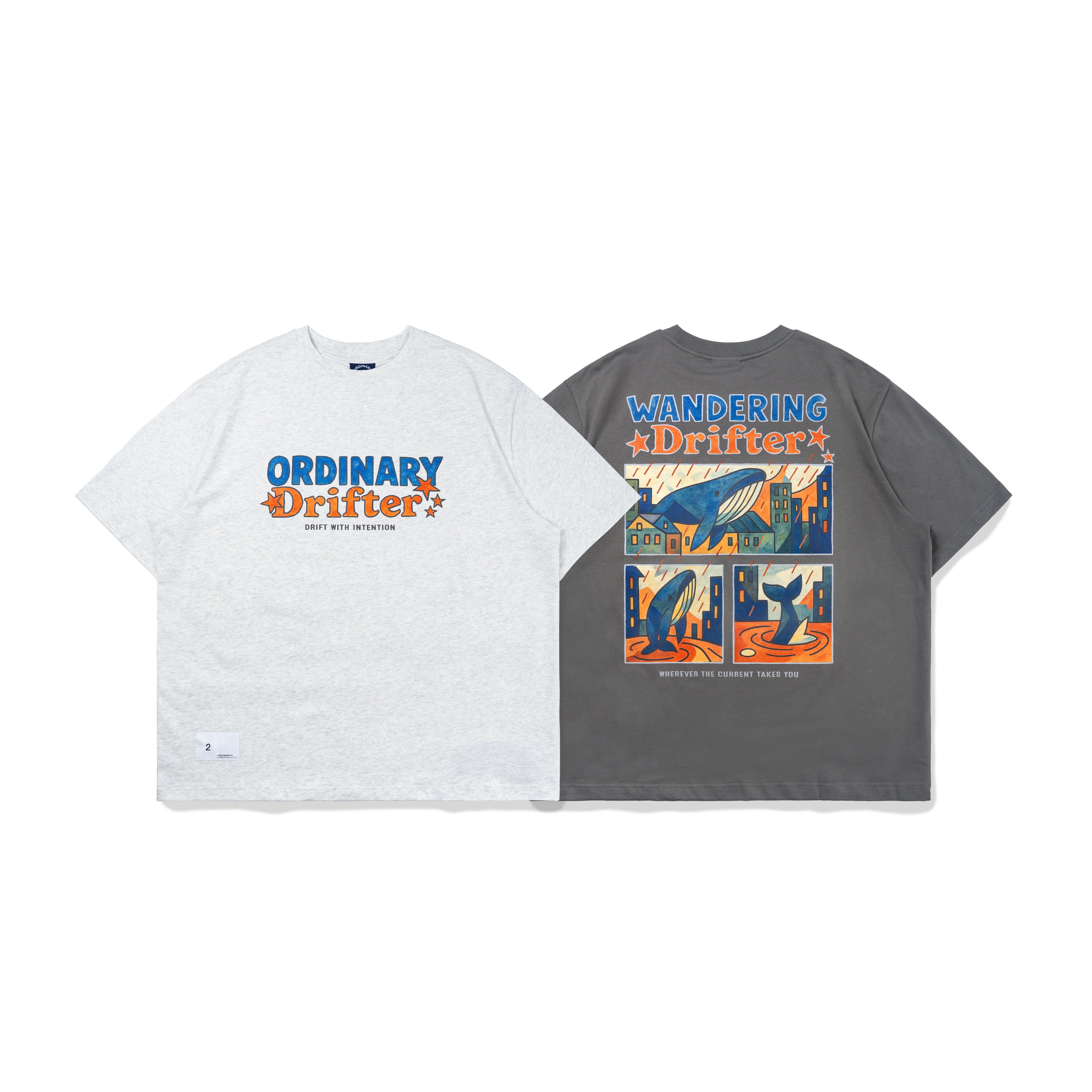 ORDINARY 流浪鯨Tee