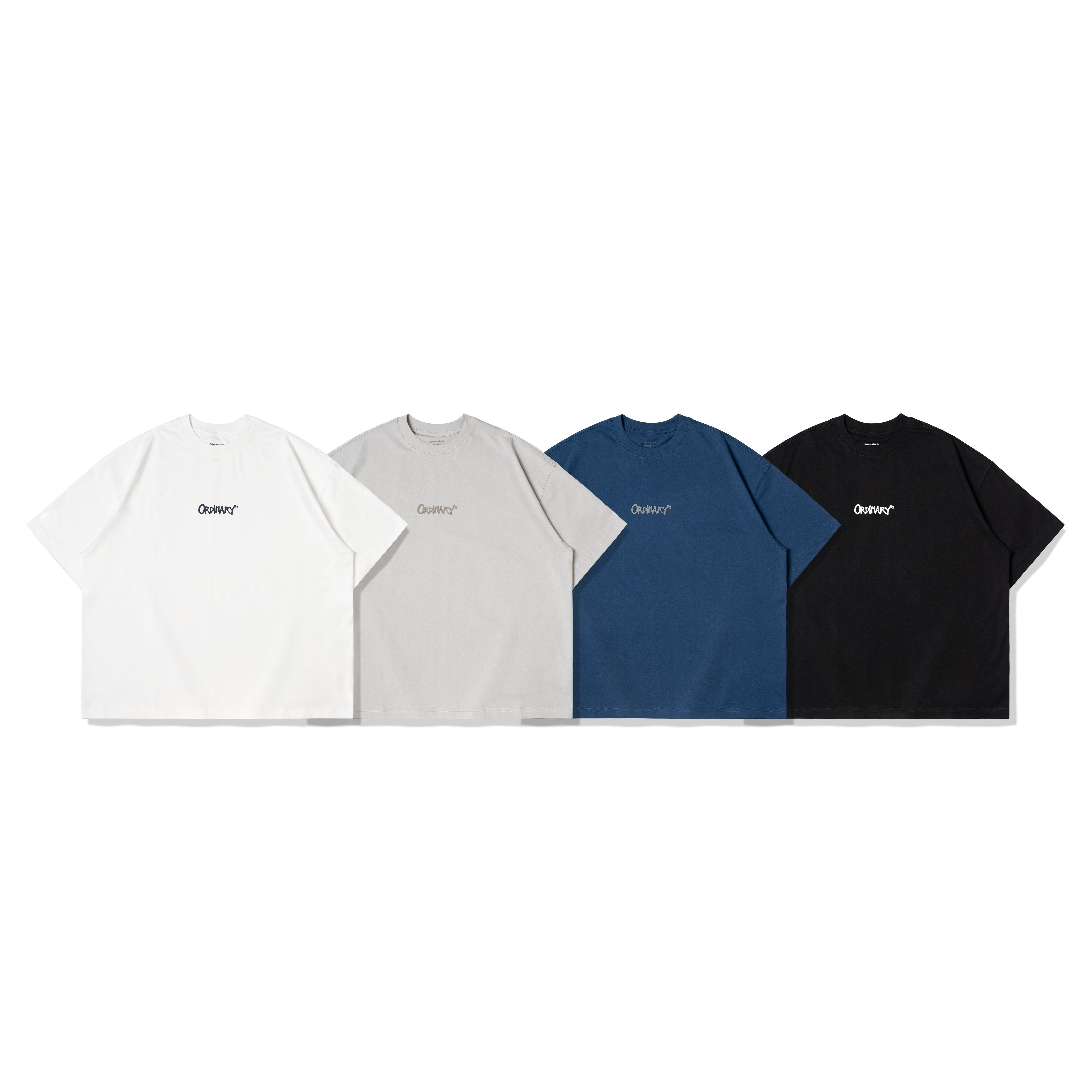 ORDINARY 立體小logo 基礎素Tee