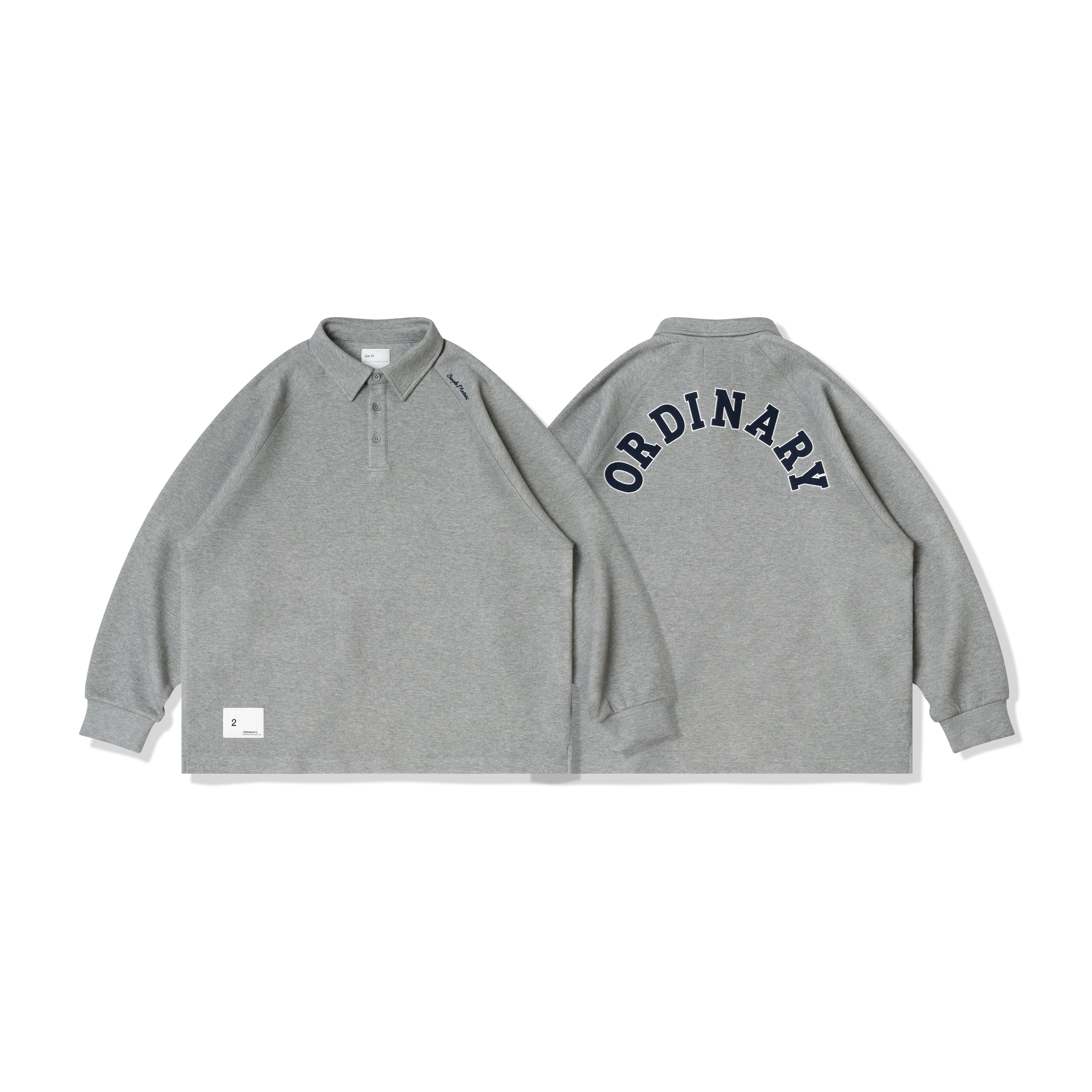 ORDINARY 空氣層Logo POLO衫