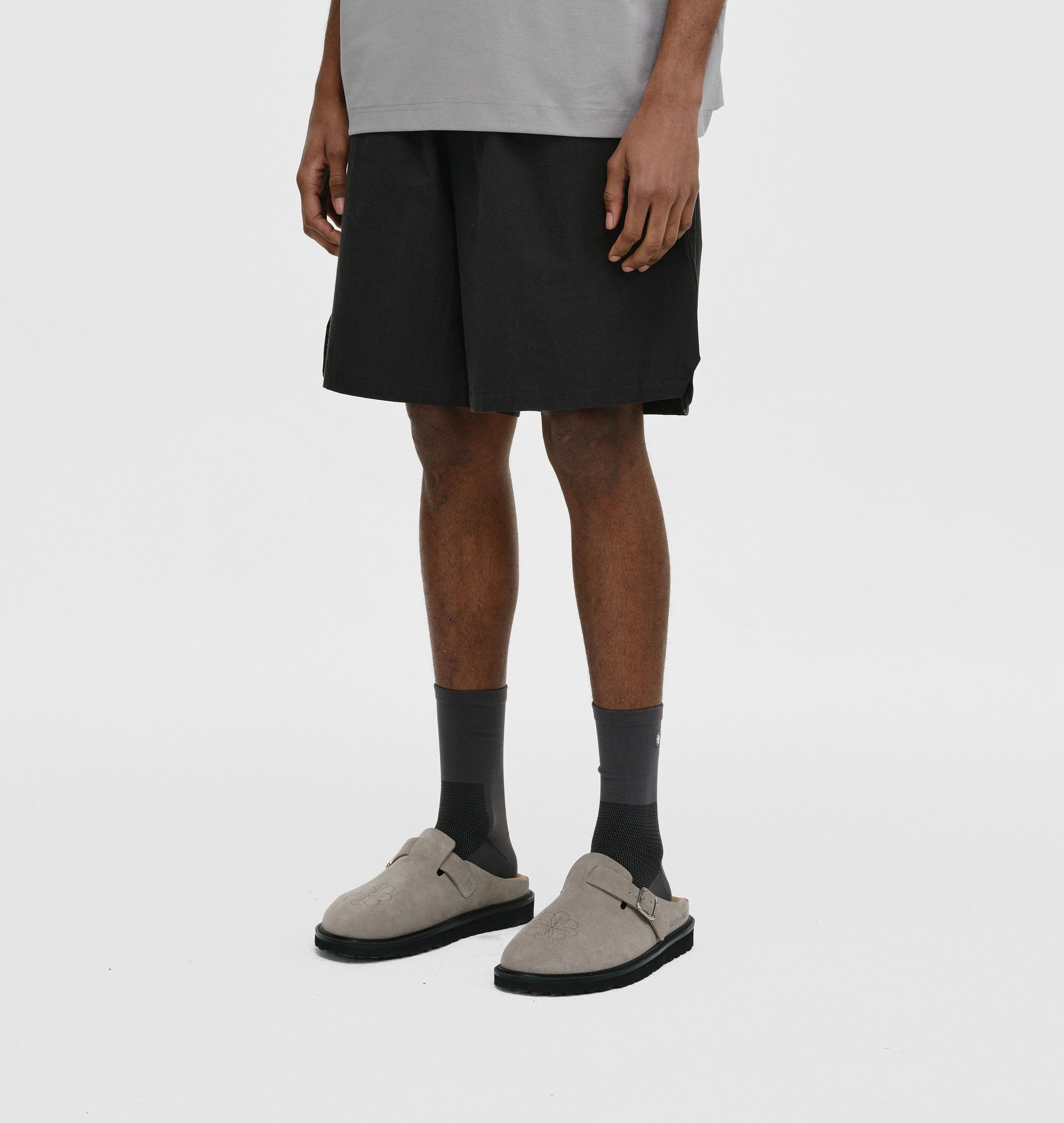 Shadow by Unbent Thick soled suede slippers