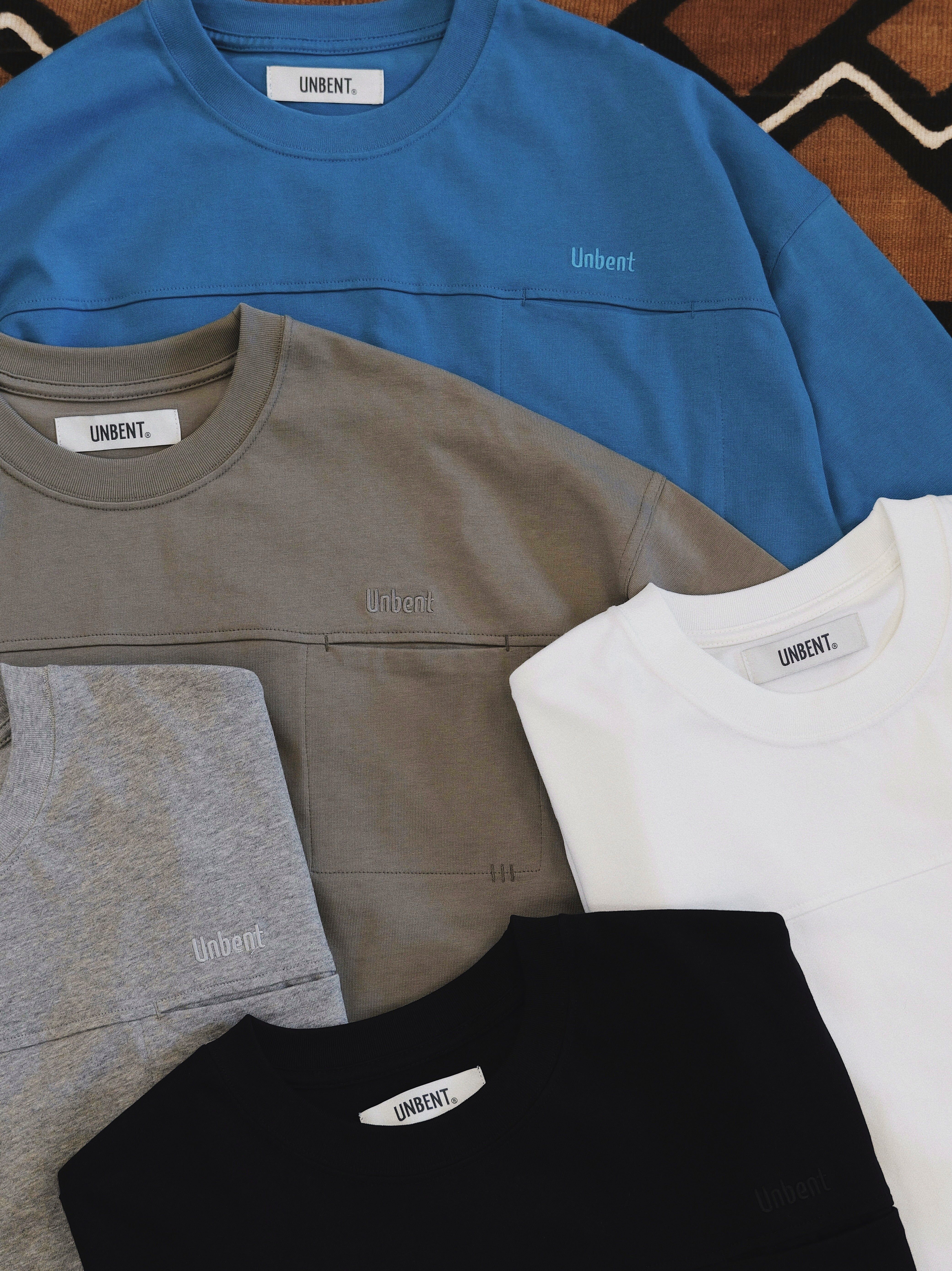UNBENT 25AW 口袋刺繡長Tee