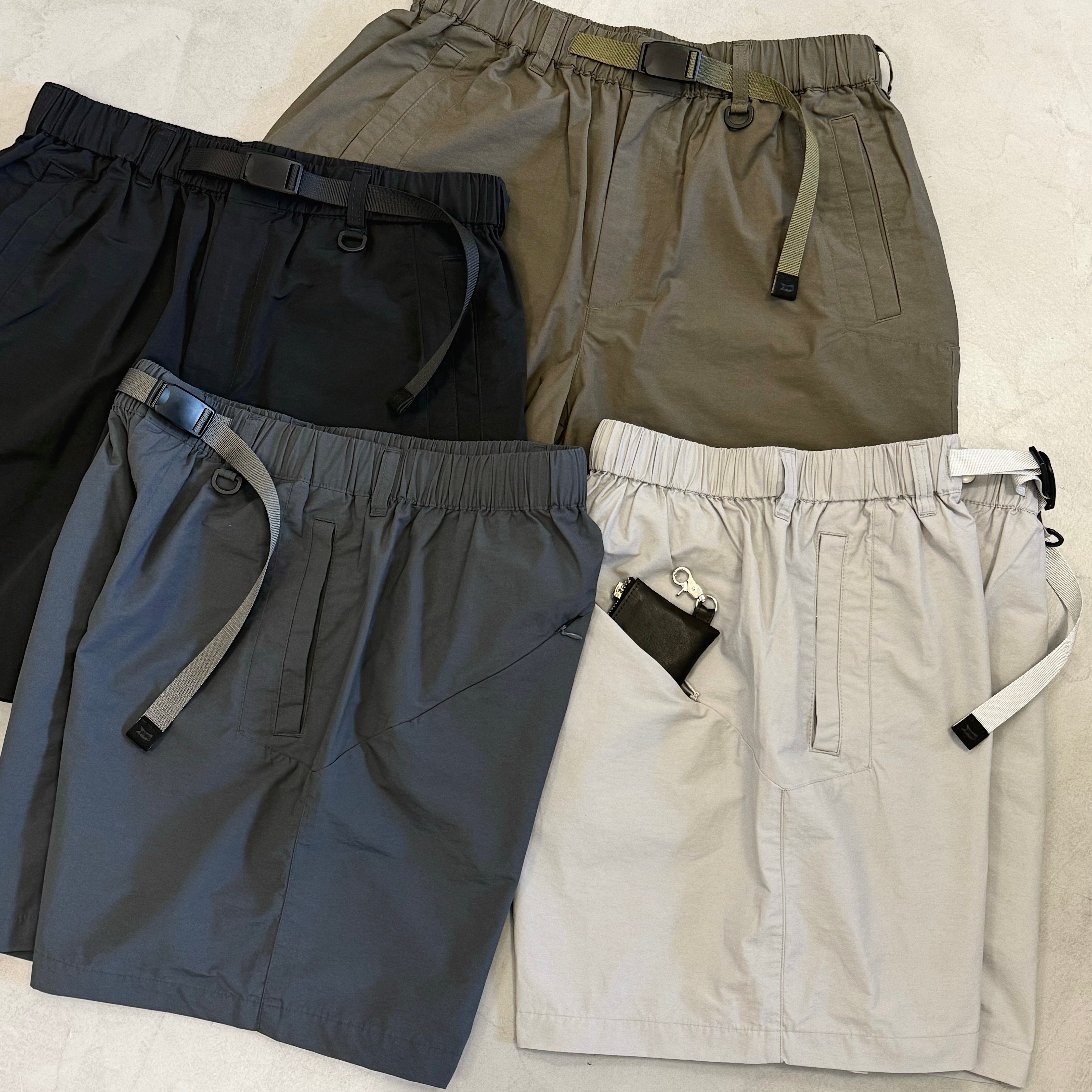 UNBENT 25SS 幾何剪裁工裝短褲