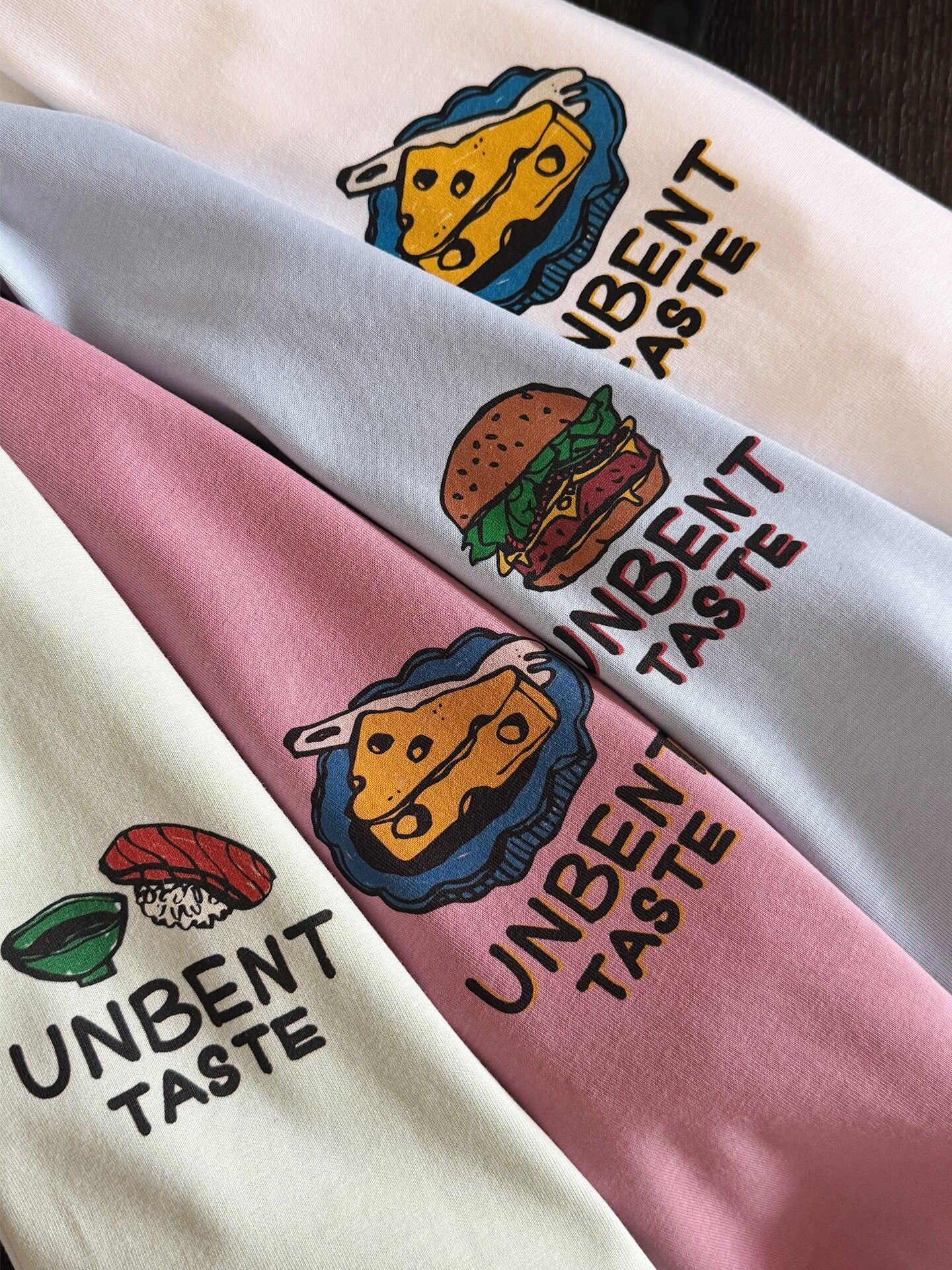 UNBENT 26SS 趣味食物圖案Tee