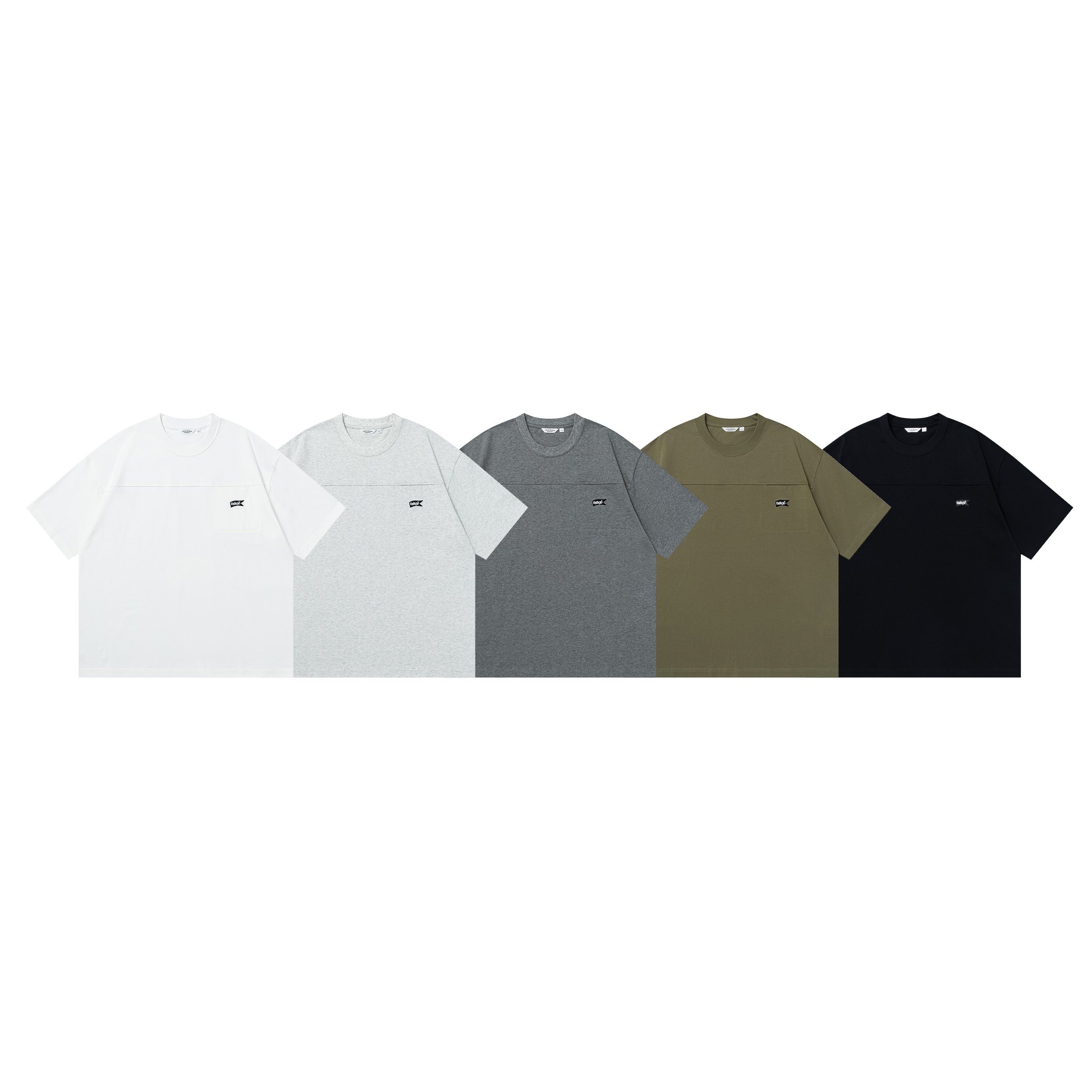 UNBENT 26SS口袋刺繡logo短Tee