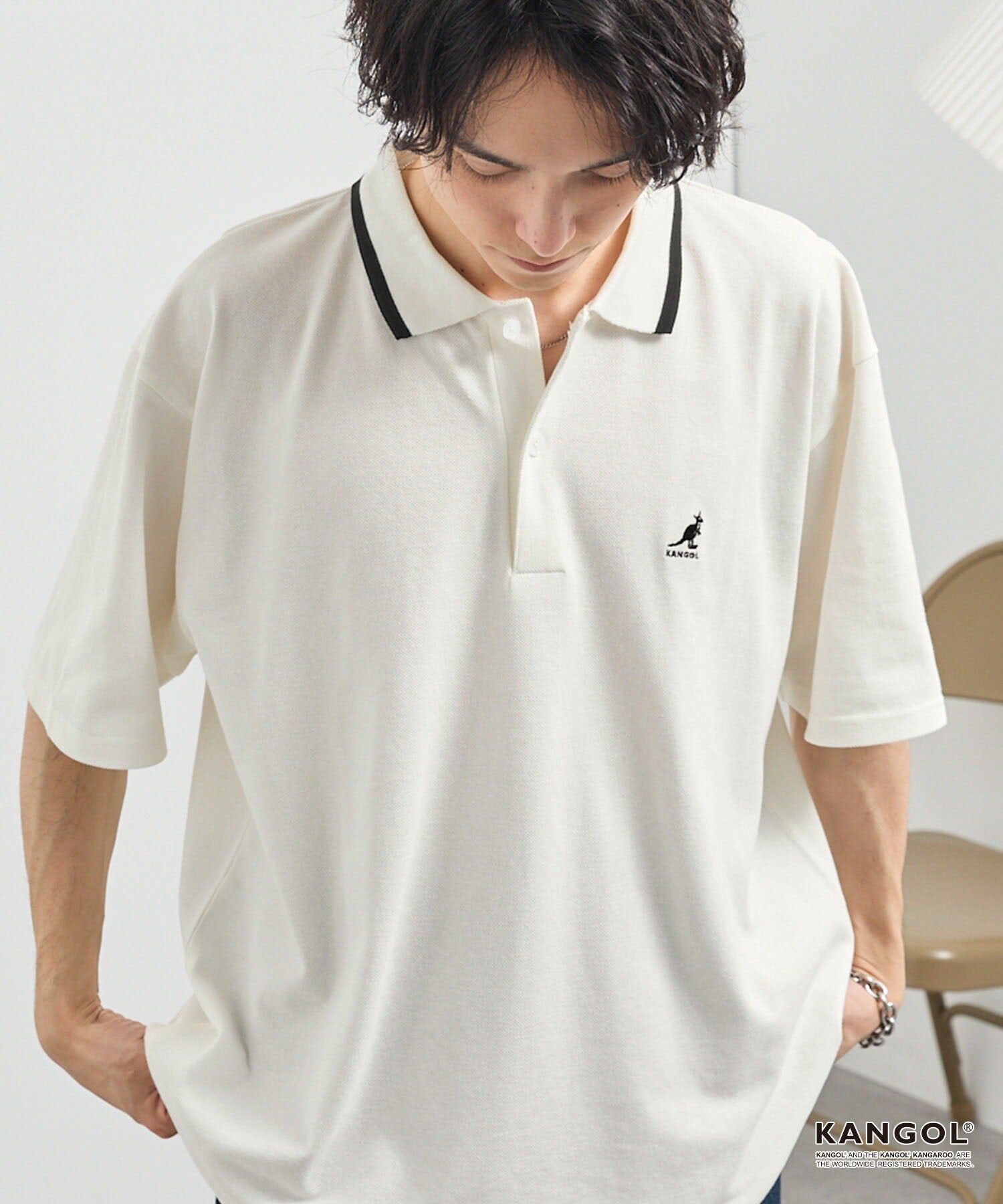 日版KANGOL Logo POLO