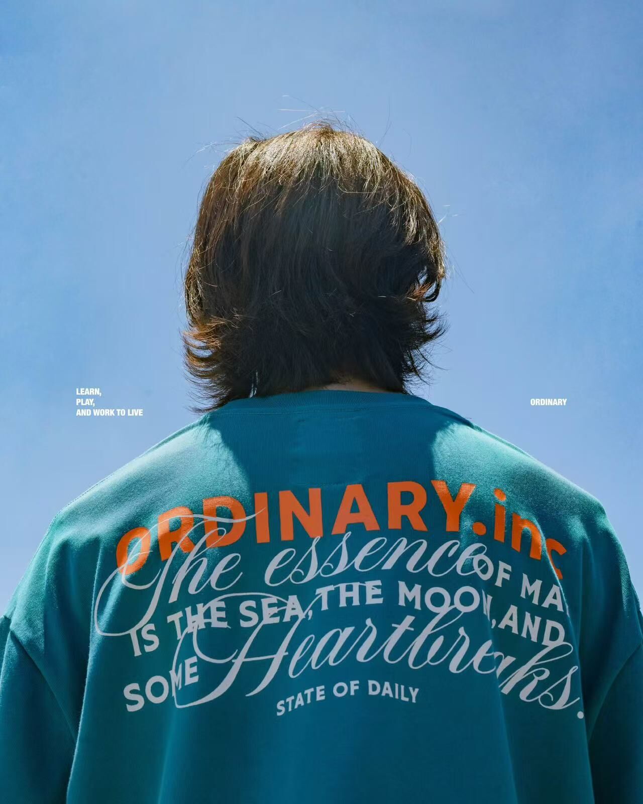 🐳ORDINARY 心碎語錄短Tee