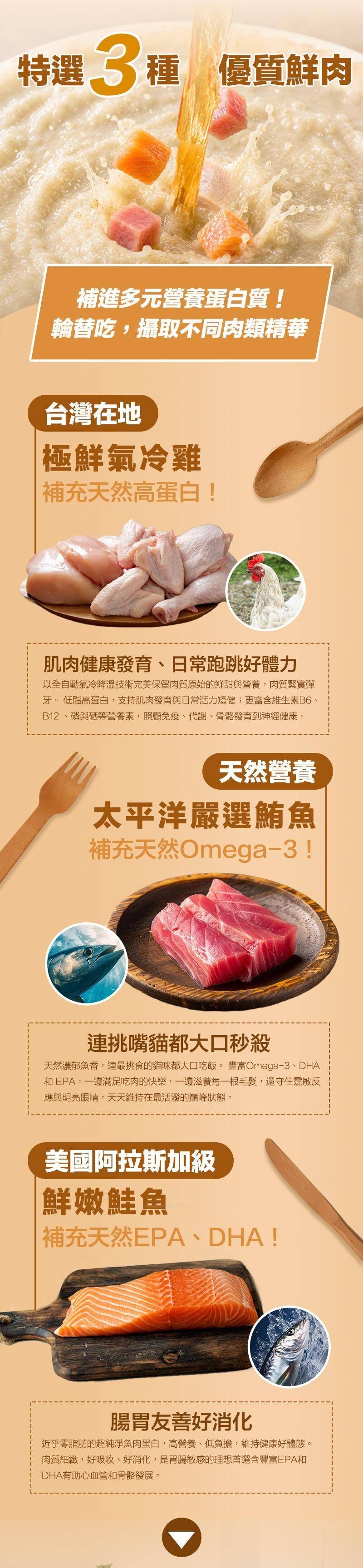 貓樂園｜無敵補主食餐包 45g (貓咪主食餐包)