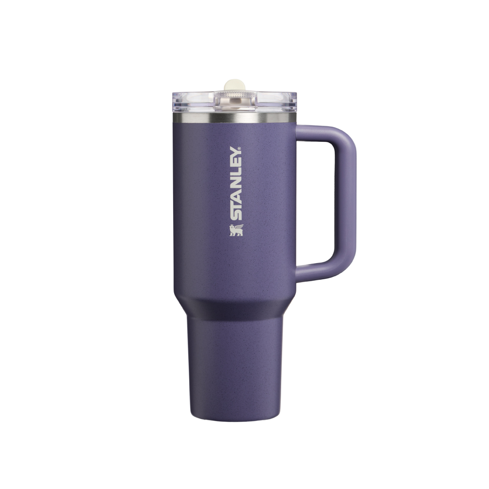 STANLEY 防漏吸管隨手杯 1.18L / 月岩紫