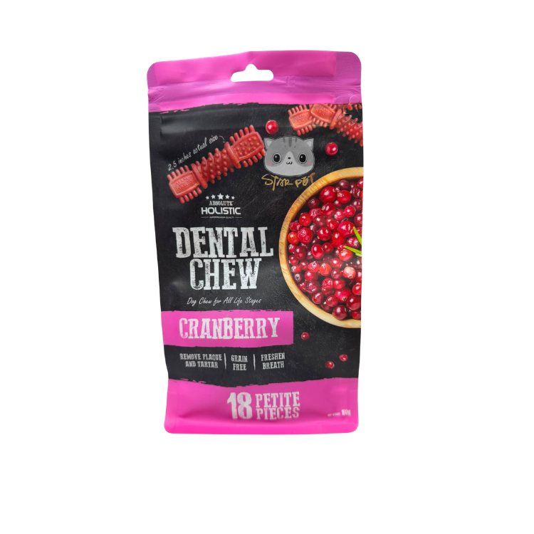 Absolute Holistic Cranberry Dental Chew 160g
