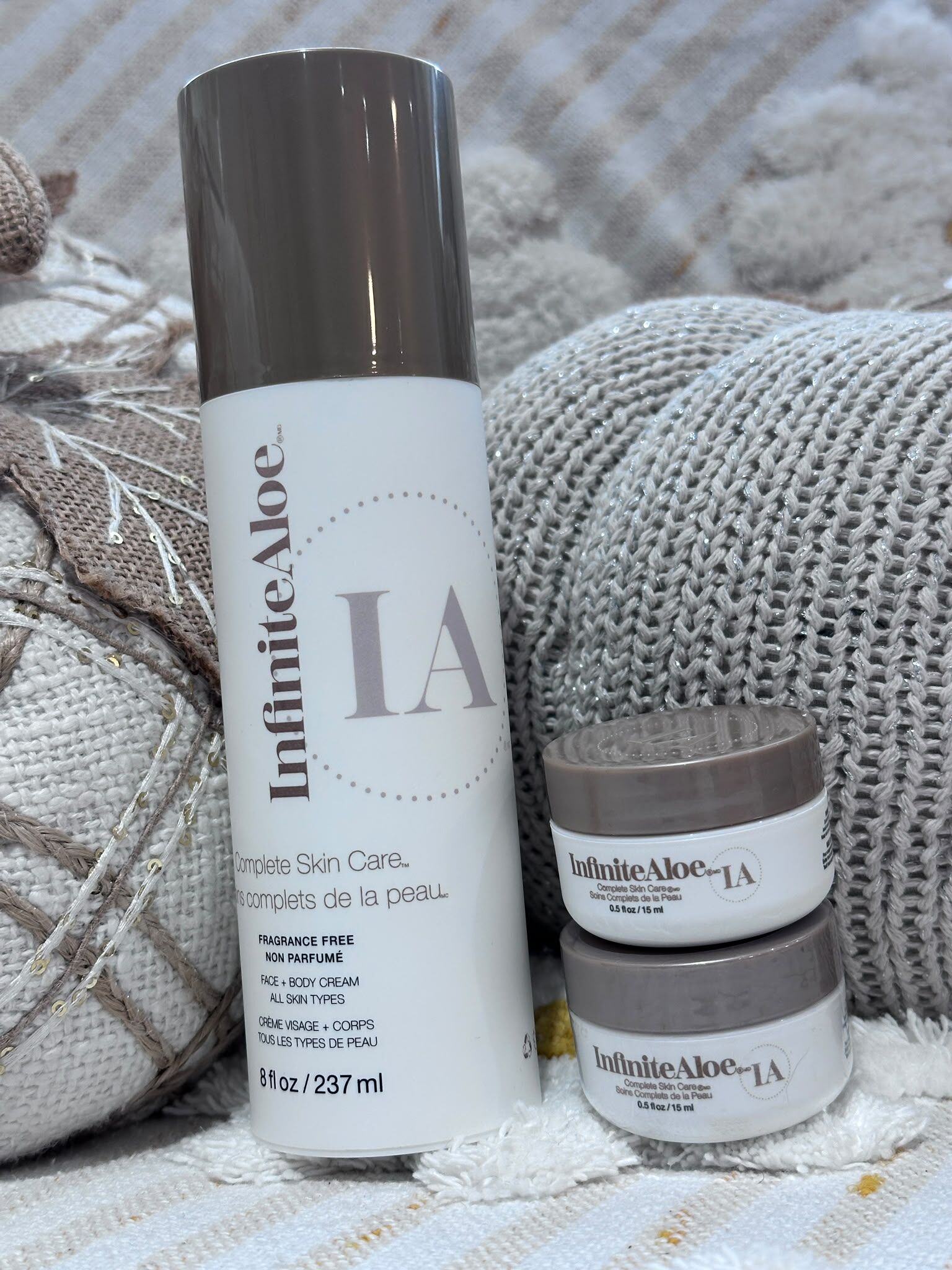 UL23 IA FF 蘆薈霜泵裝 8oz/237ml (冇味 )  **送蘆薈霜15ml X2 (冇味)