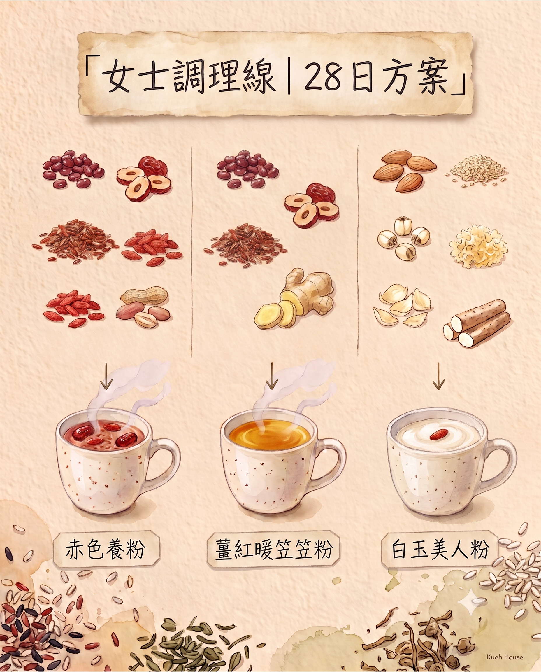 女士調理線｜28 日方案