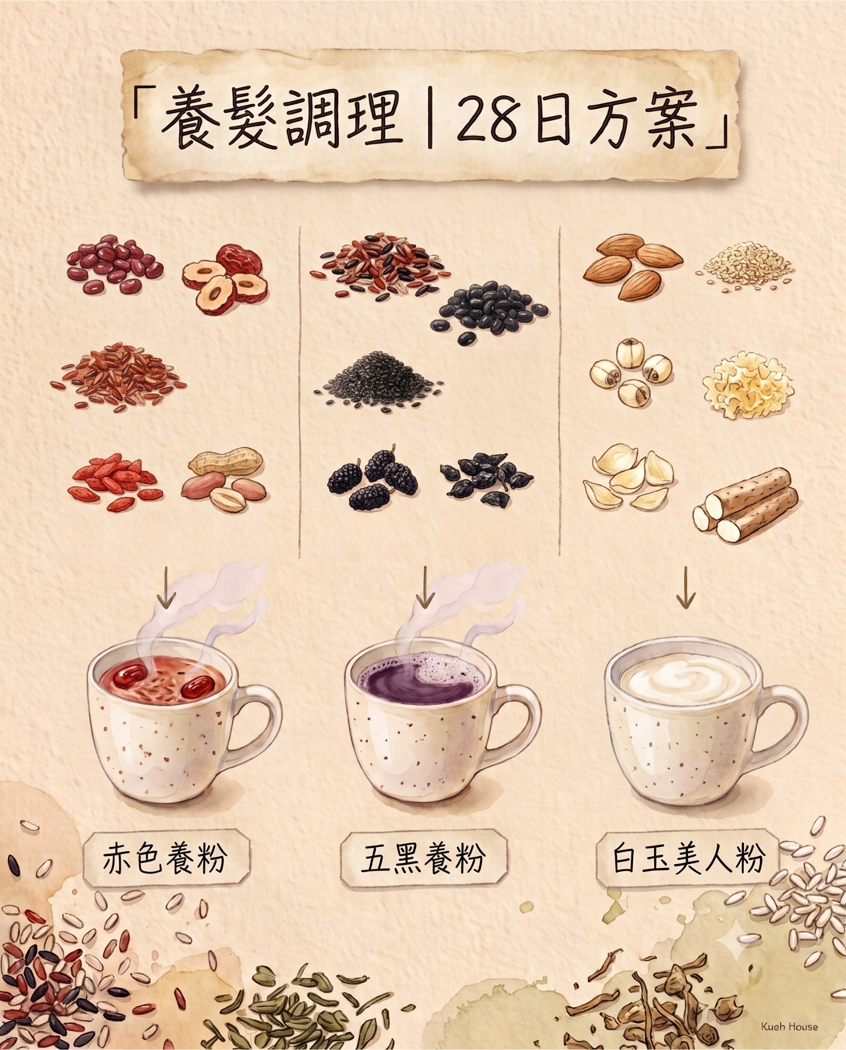 養髮調理｜28 日方案