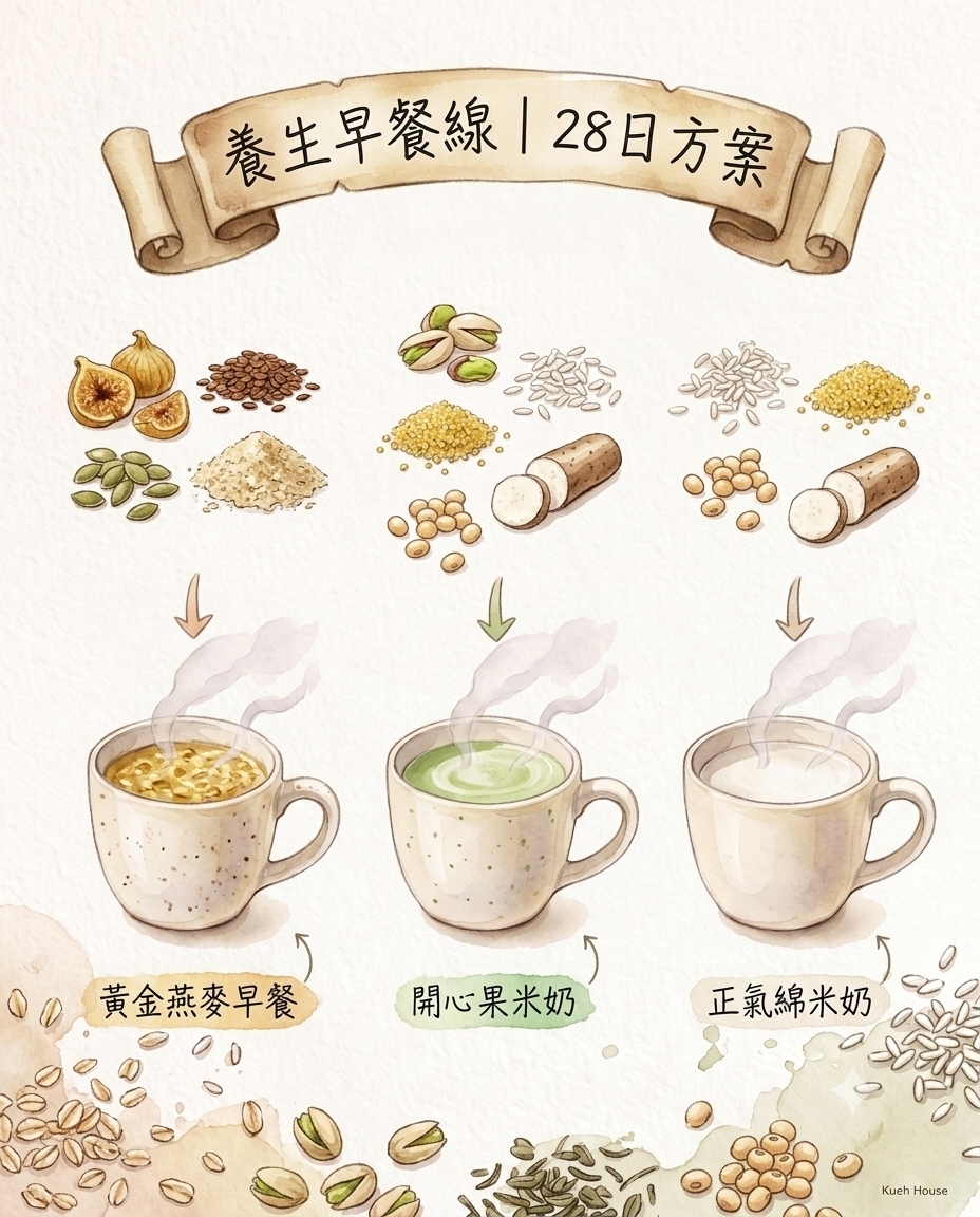 養生早餐線 ｜28 日方案